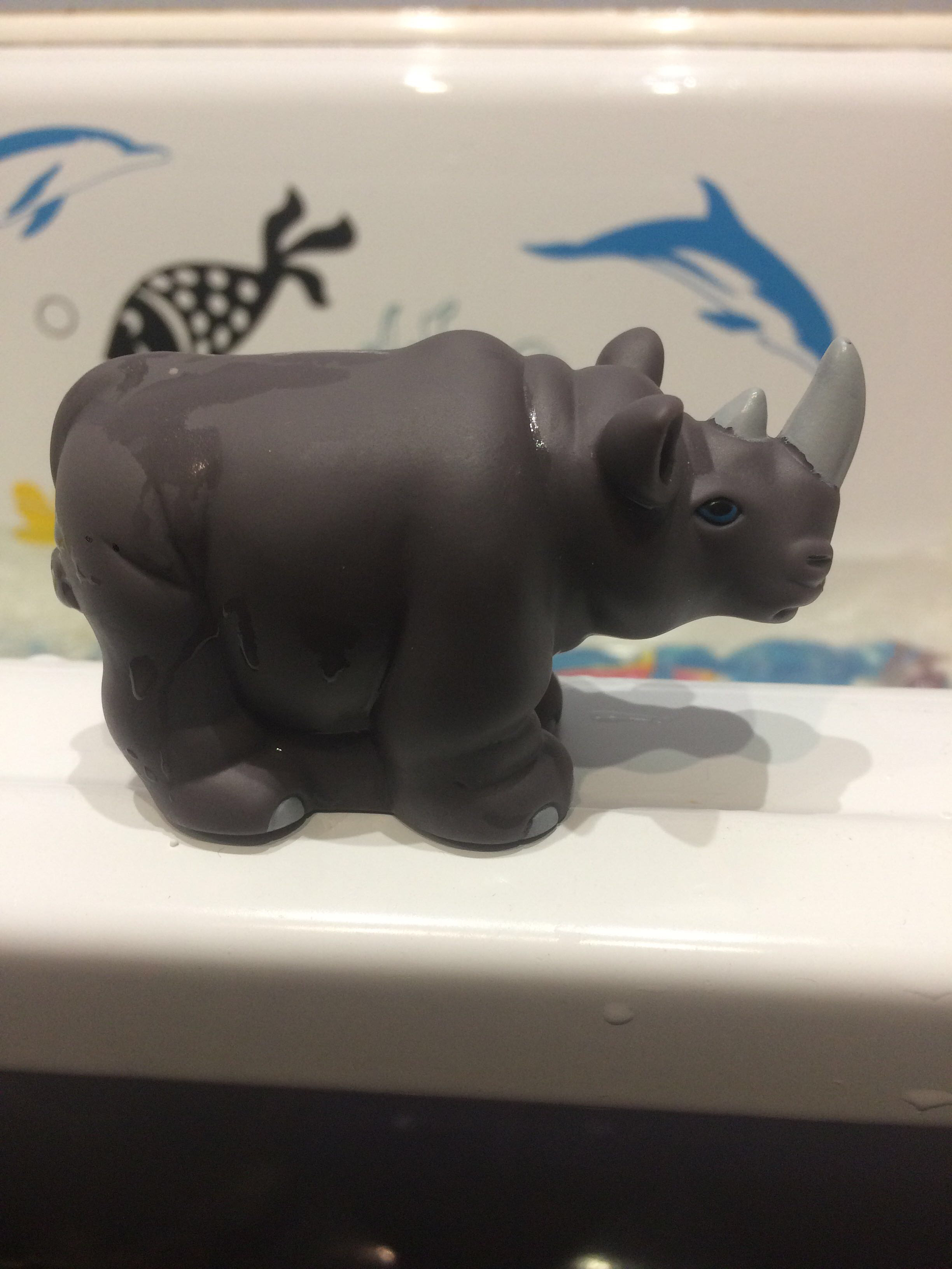 Фотография покупателя товара Игрушка для ванны «Носорог»