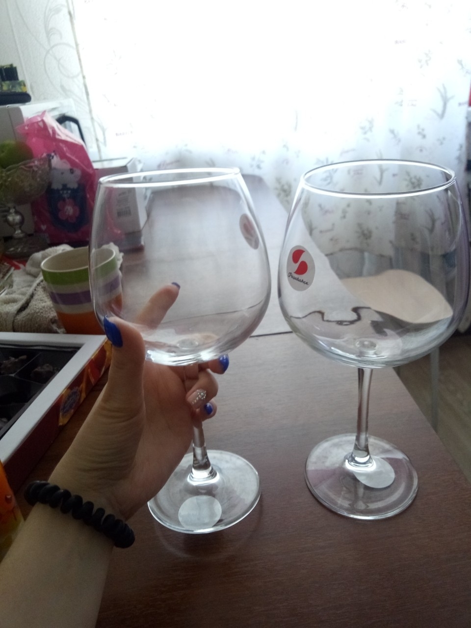 Фотография покупателя товара Бокал для вина стеклянный Enoteca, 780 мл
