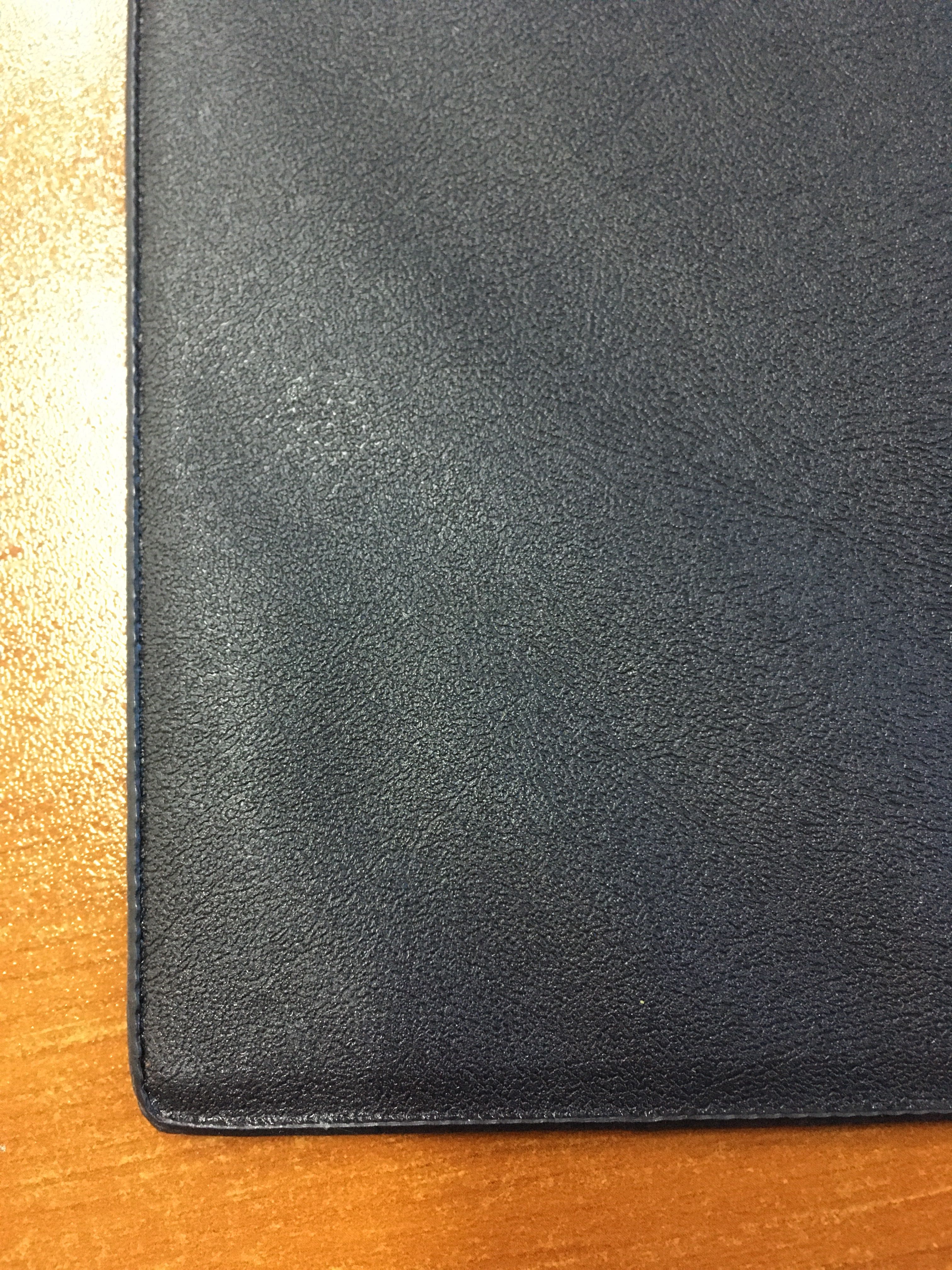 Фотография покупателя товара Накладка на стол офисная 38 × 59 см, Calligrata, с прозрачным карманом, чёрная - Фото 4