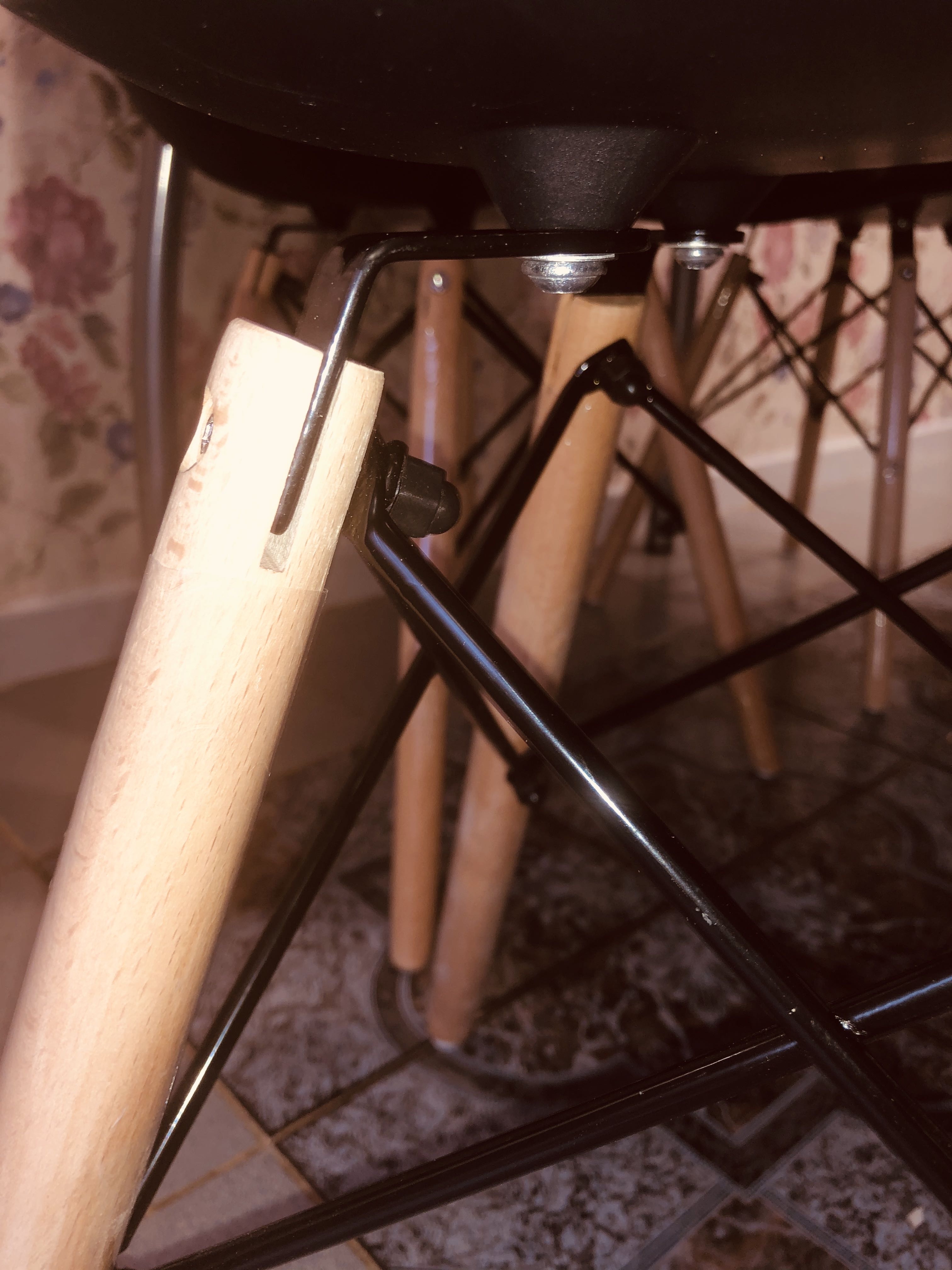 Фотография покупателя товара Стул EAMES style, черный - Фото 8