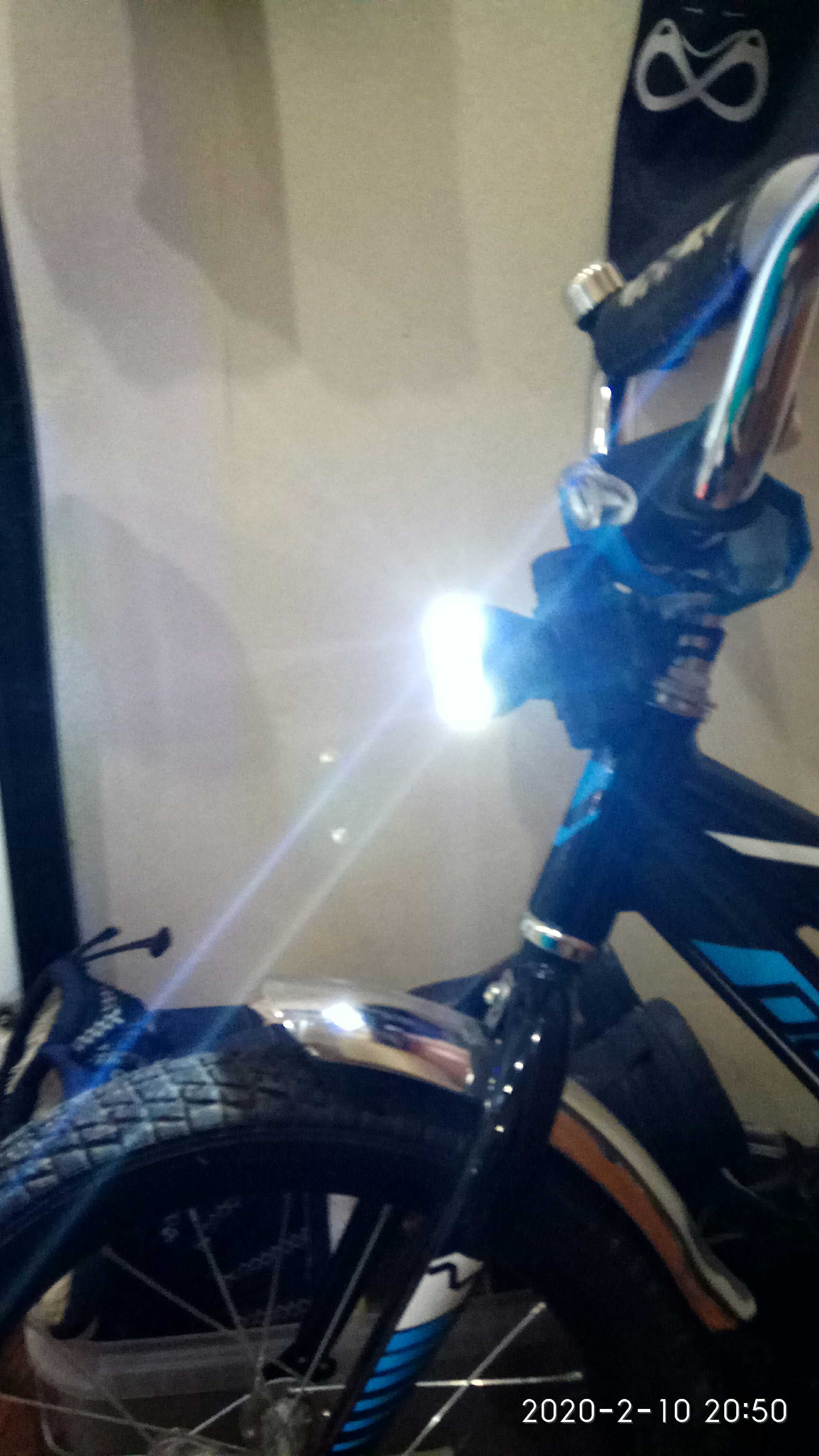 Фонарь велосипедный аккумуляторный \"Мастер К\", 5 Вт, 18650, 1200 мАч ...