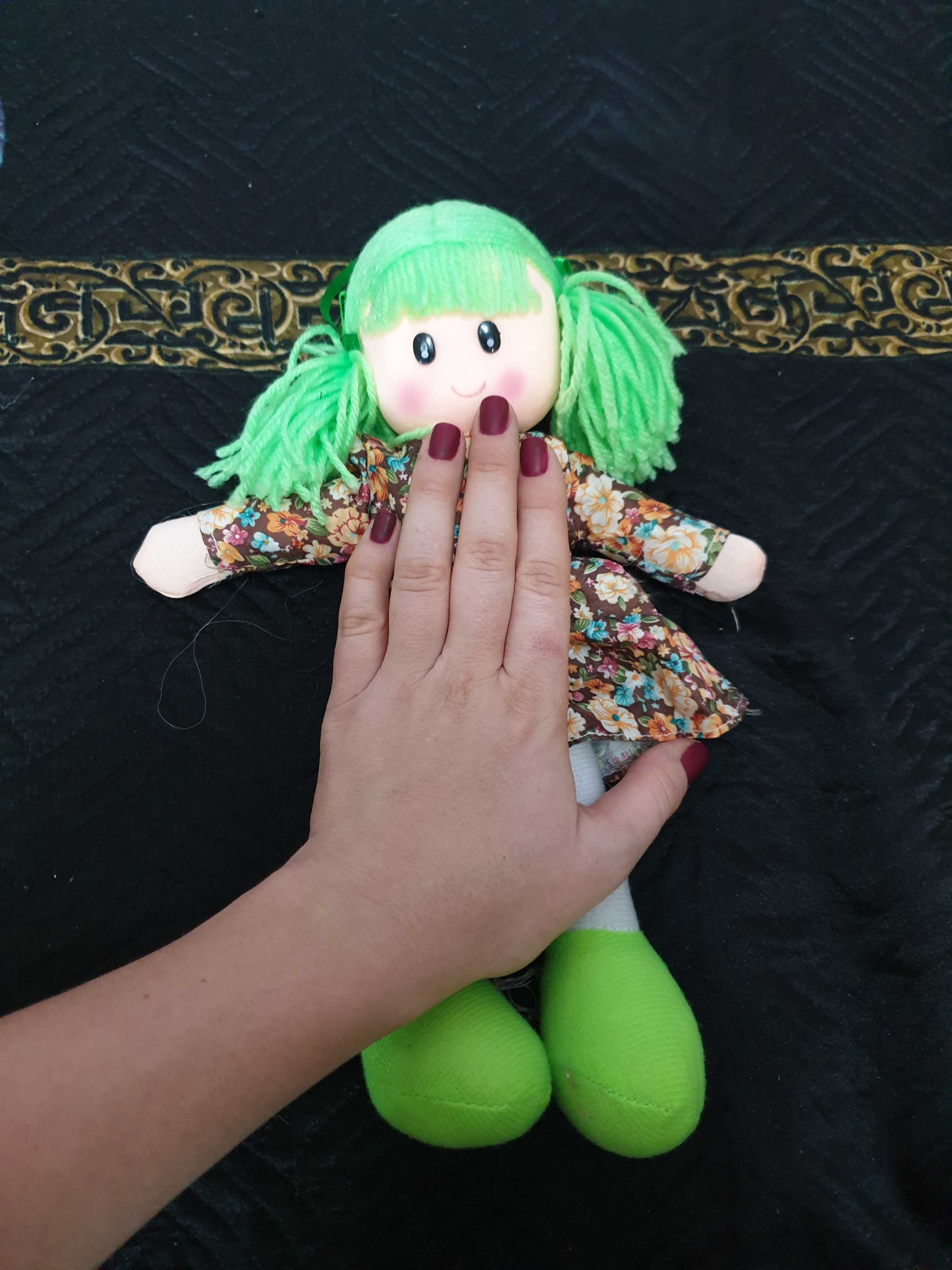 Фотография покупателя товара Мягкая игрушка «Кукла», в платьишке, цвета МИКС - Фото 2