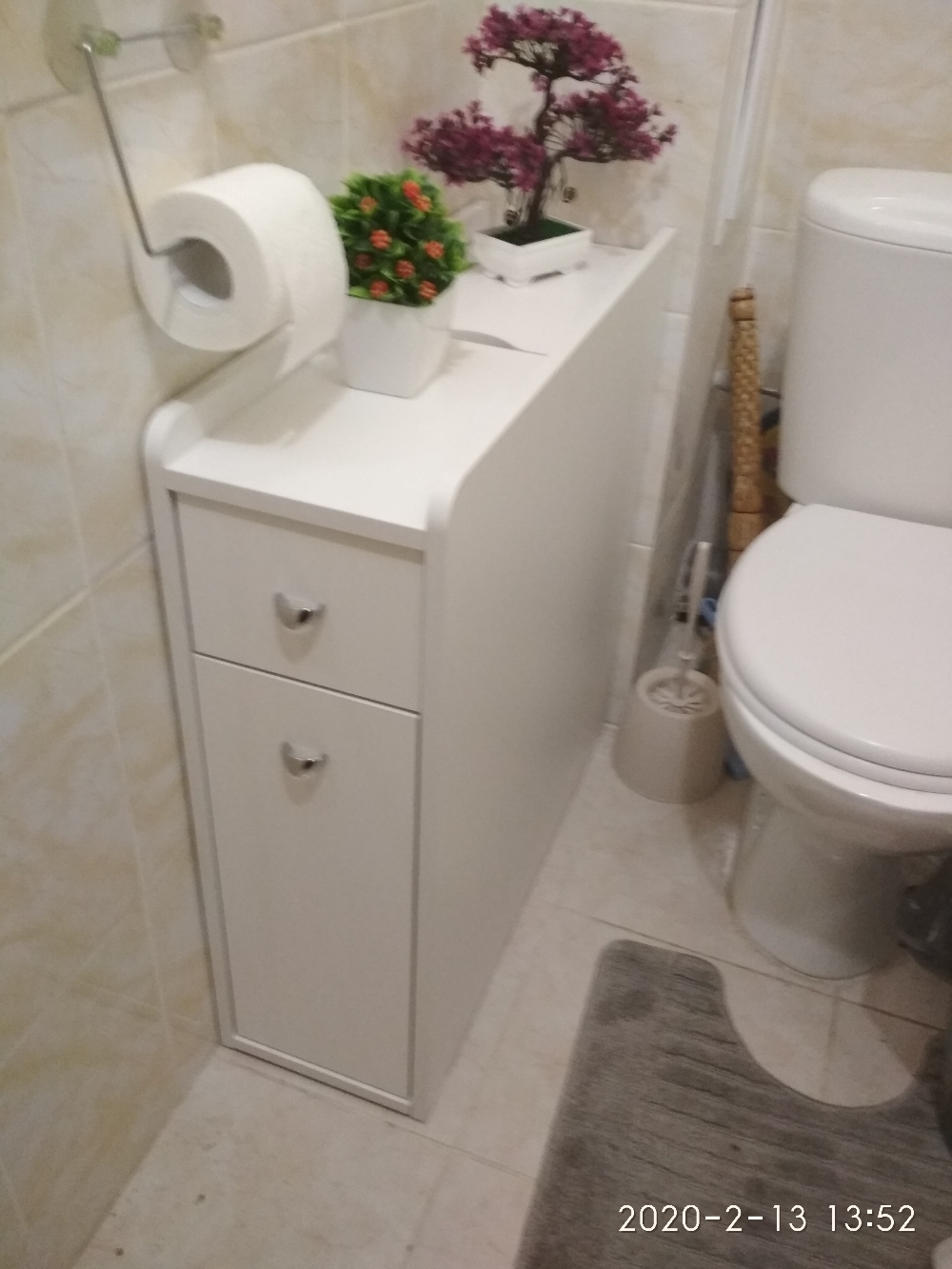 Фотография покупателя товара Тумба напольная для ванной комнаты "Вега 2302", 23 х 66 х 70 см