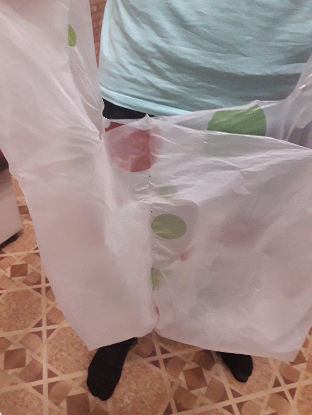 Фотография покупателя товара Пакет "Кружки", полиэтиленовый, майка, 28 х 50 см, 12 мкм - Фото 2