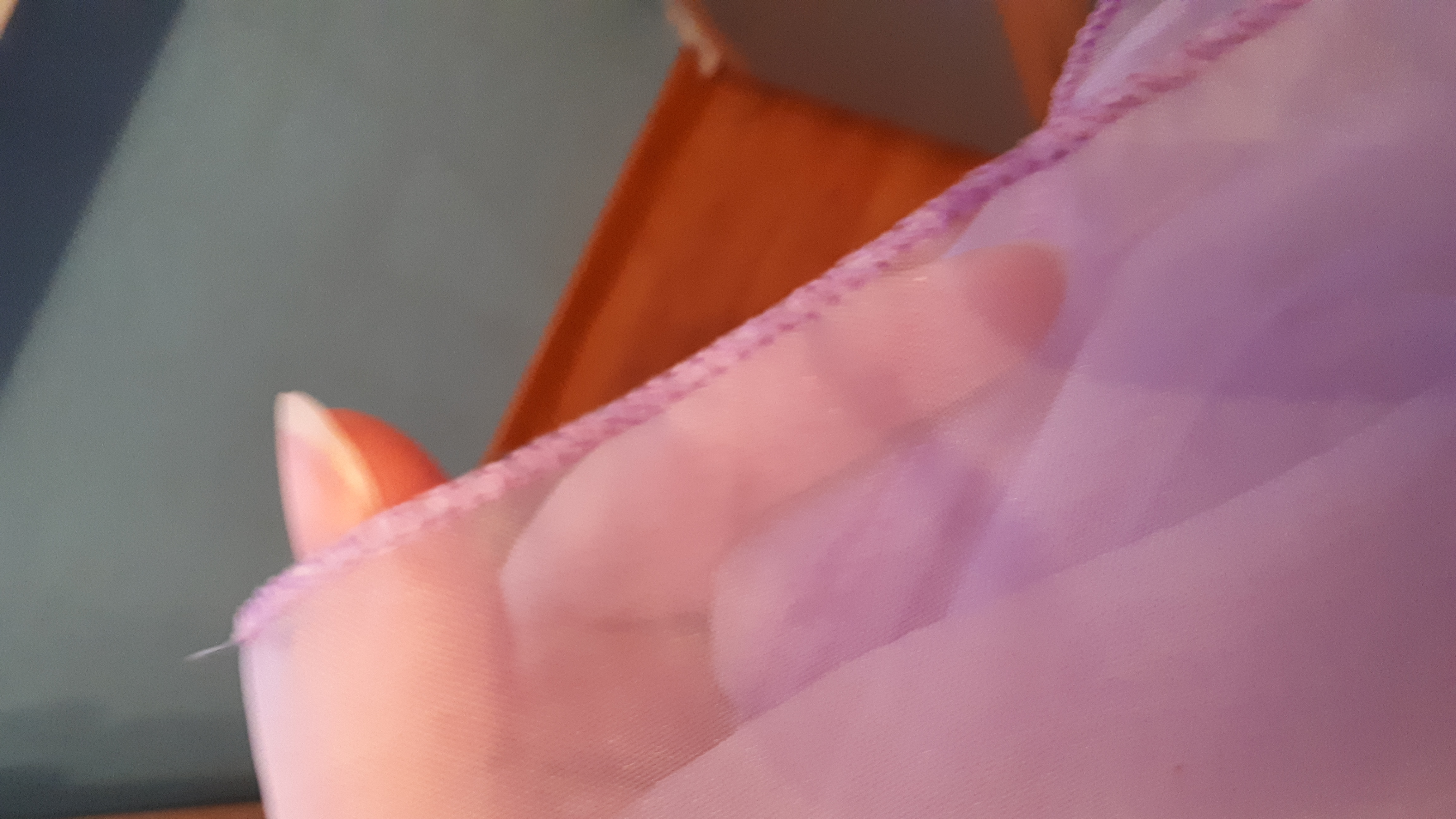 Фотография покупателя товара Штора вуаль однотонная 140х145 см, цвет светло персиковый - Фото 7