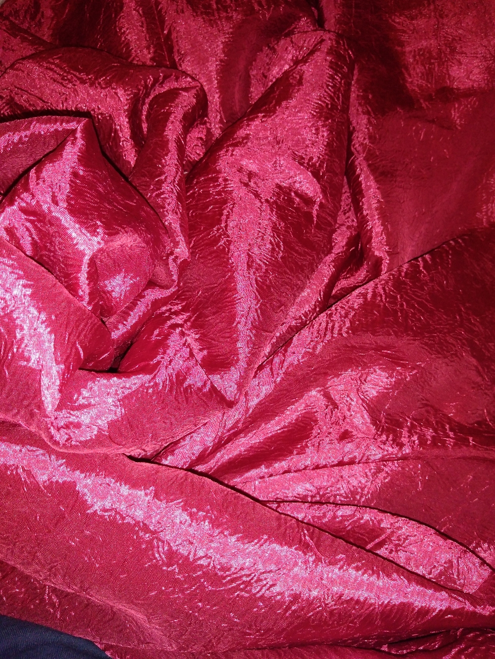 Фотография покупателя товара Штора портьерная Тергалет 140х260 см , цвет бордо, 100% полиэстер