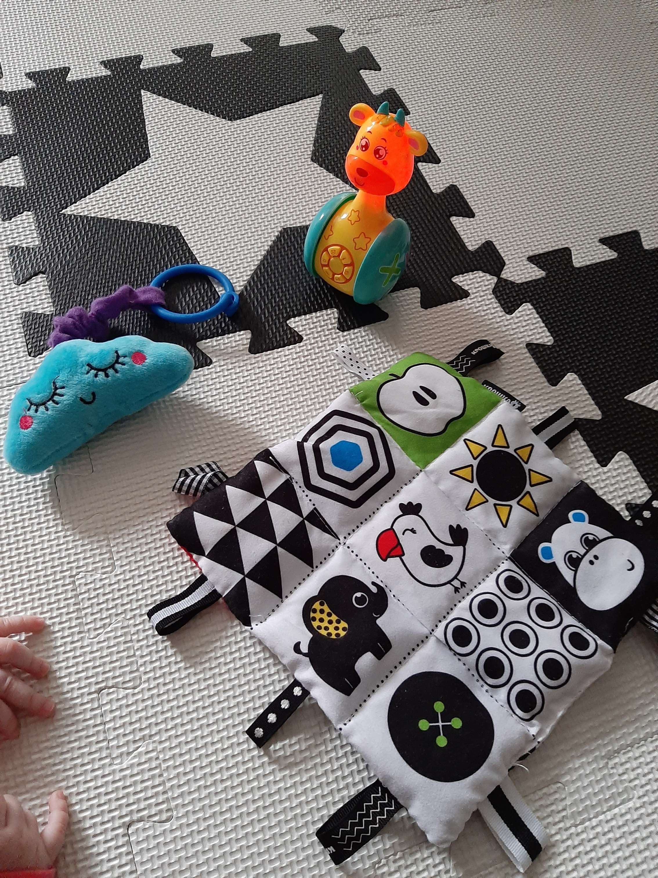 Фотография покупателя товара Развивающая игрушка «Музыкальная неваляшка: Жирафик Роро», звук, свет - Фото 22