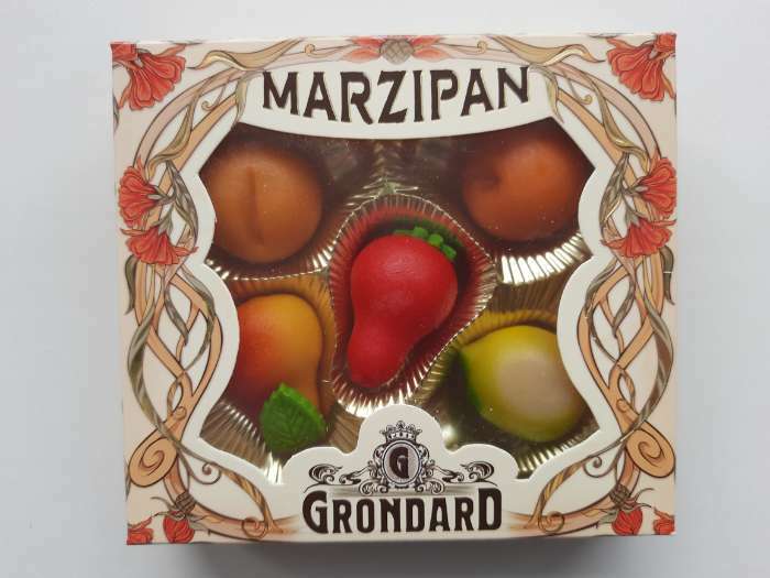 Фотография покупателя товара Конфеты Grondard с корпусом из марципана «Миндальное лакомство» фрукты, 100 г - Фото 6