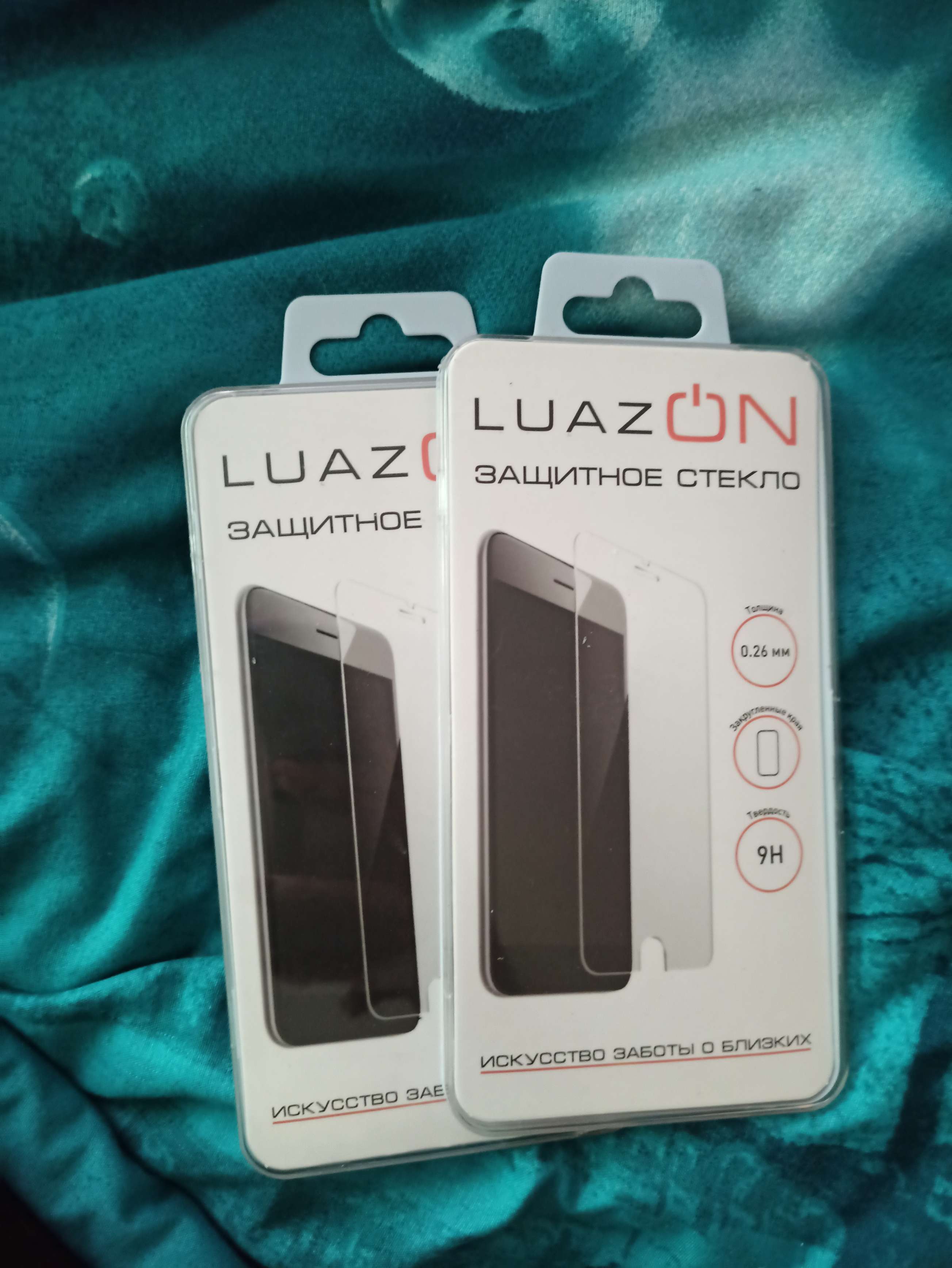 Фотография покупателя товара Защитное стекло 2.5D LuazON для iPhone 5/5S, полный клей, 0.26 мм, 9Н - Фото 2