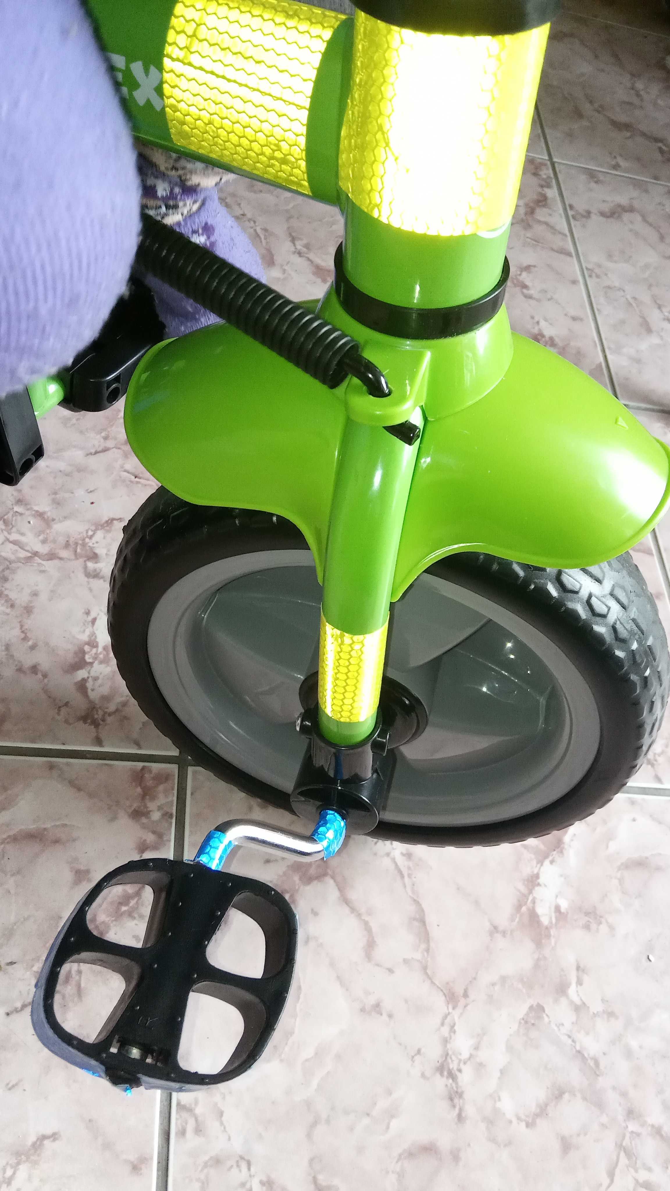 Фотография покупателя товара Велосипед детский трехколесный с тентом «Поехали», СМЕШАРИКИ - Фото 7