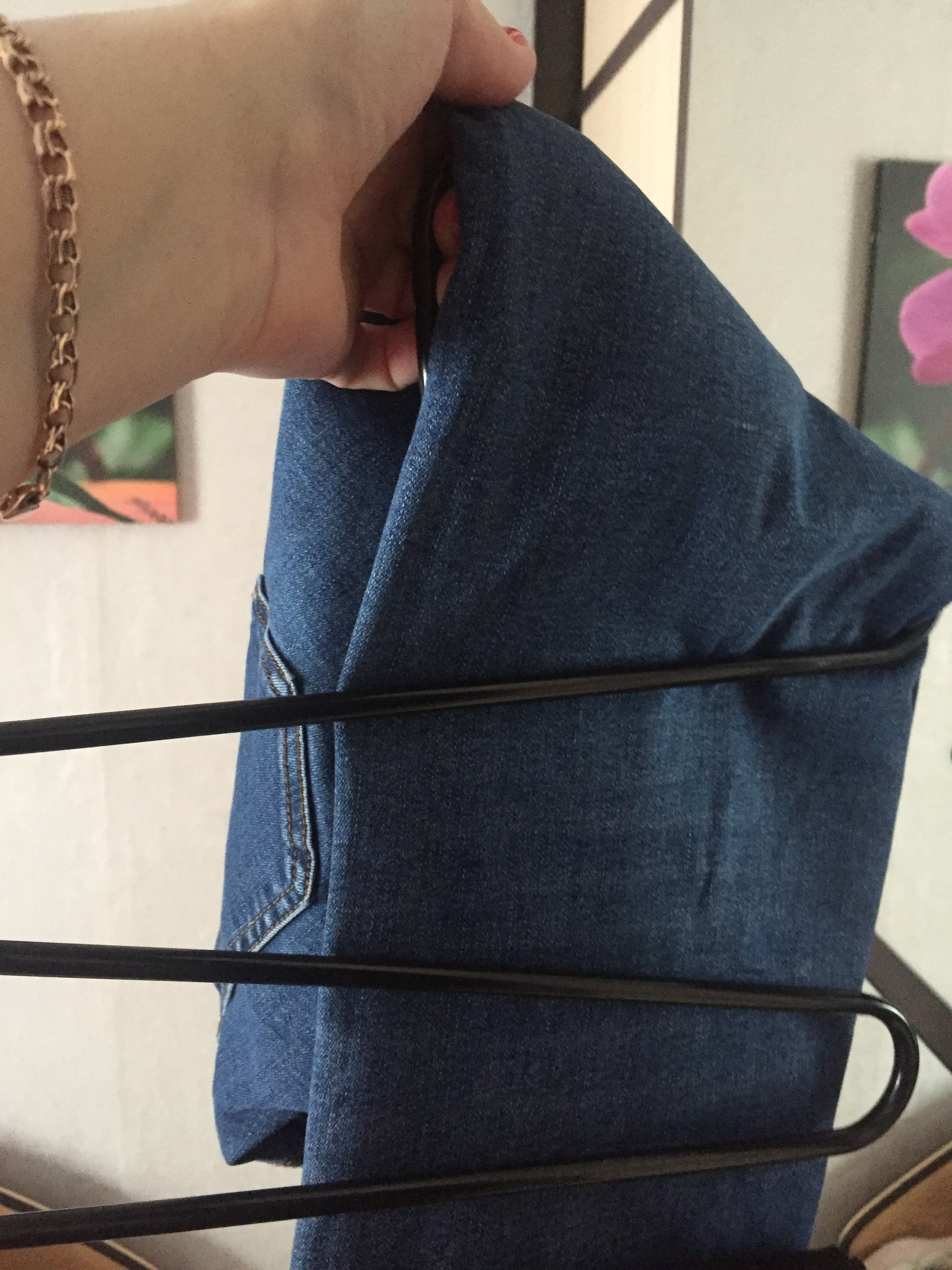Фотография покупателя товара Вешалка для брюк и юбок «Змейка», 29,5×35 см, цвет МИКС - Фото 11