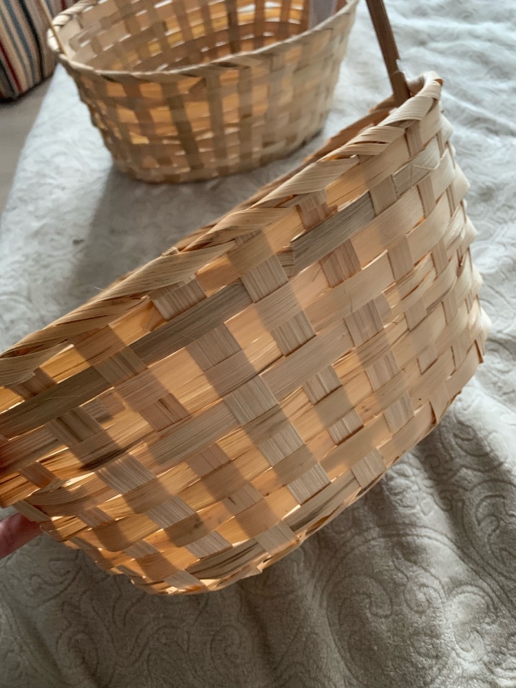 Фотография покупателя товара Корзина плетёная, бамбук, натуральный цвет - Фото 30