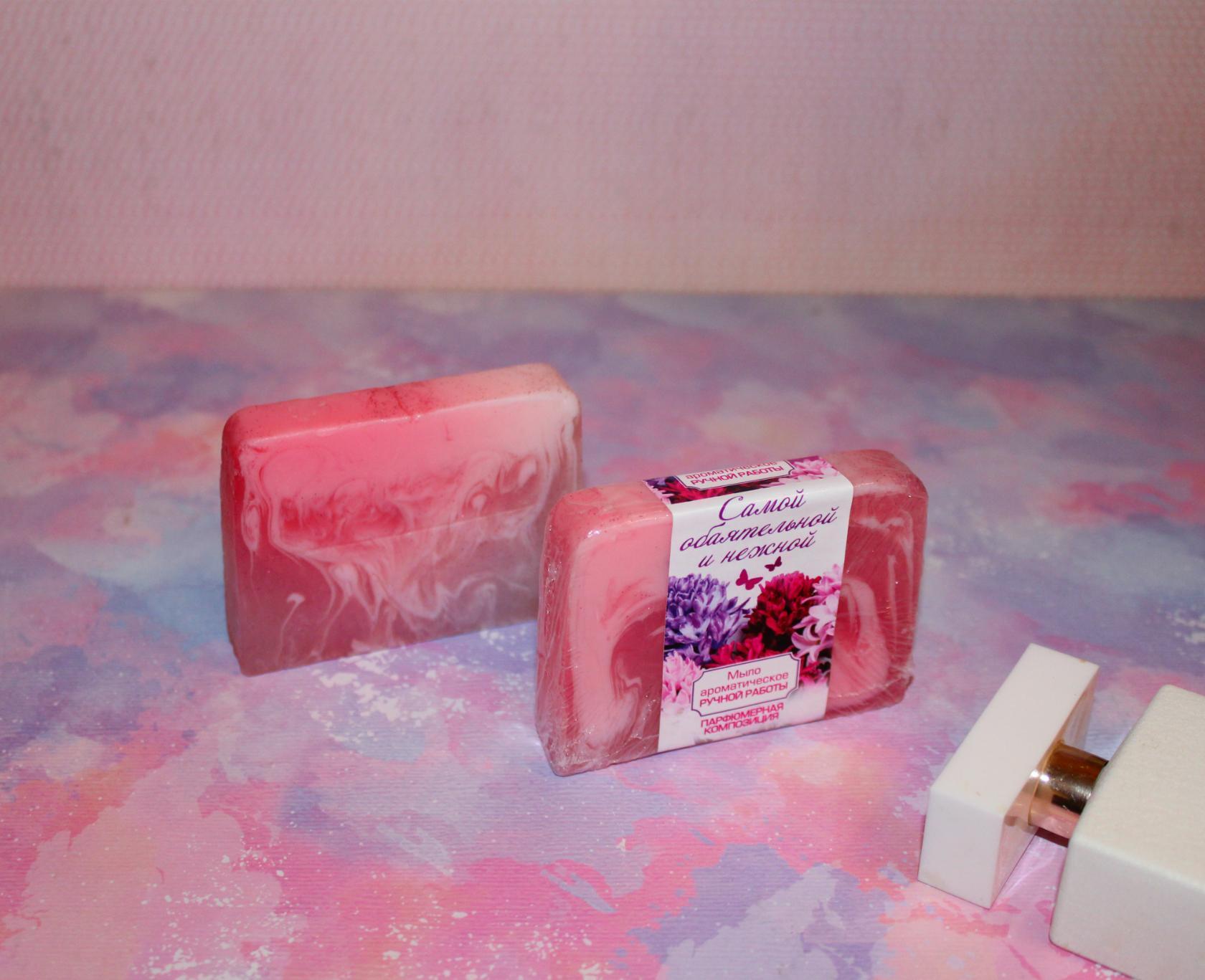 Фотография покупателя товара Косметическое мыло "Самой обаятельной и нежной", парфюмированное, 100 гр.