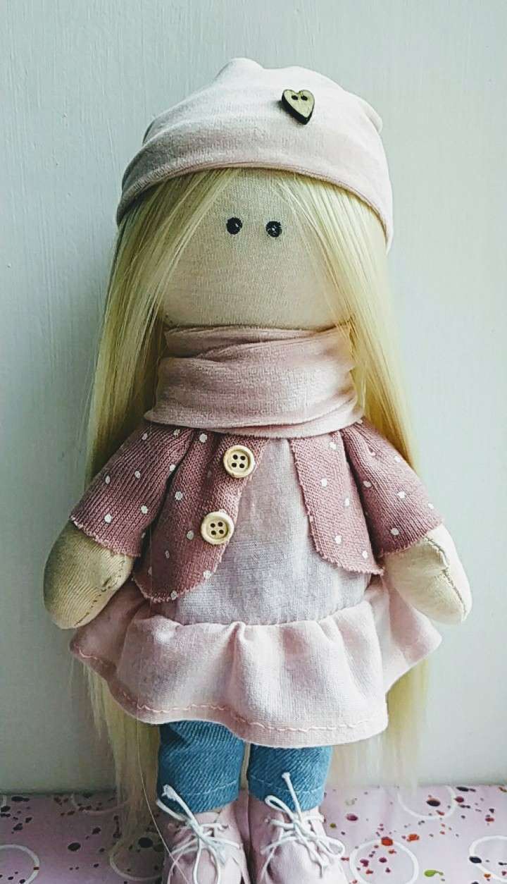 Фотография покупателя товара Набор для шитья. Интерьерная кукла «Нэтти», 30 см - Фото 8