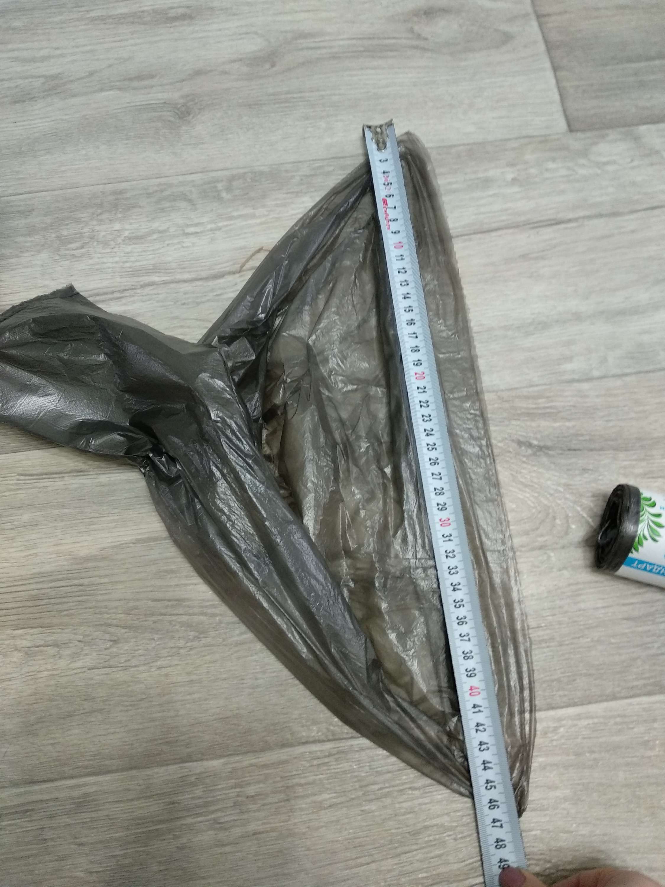 Фотография покупателя товара Мешки для мусора Доляна «Стандарт», 30 л, 5 мкм, 45×54 см, ПНД, 50 шт, цвет чёрный, упаковка микс - Фото 3
