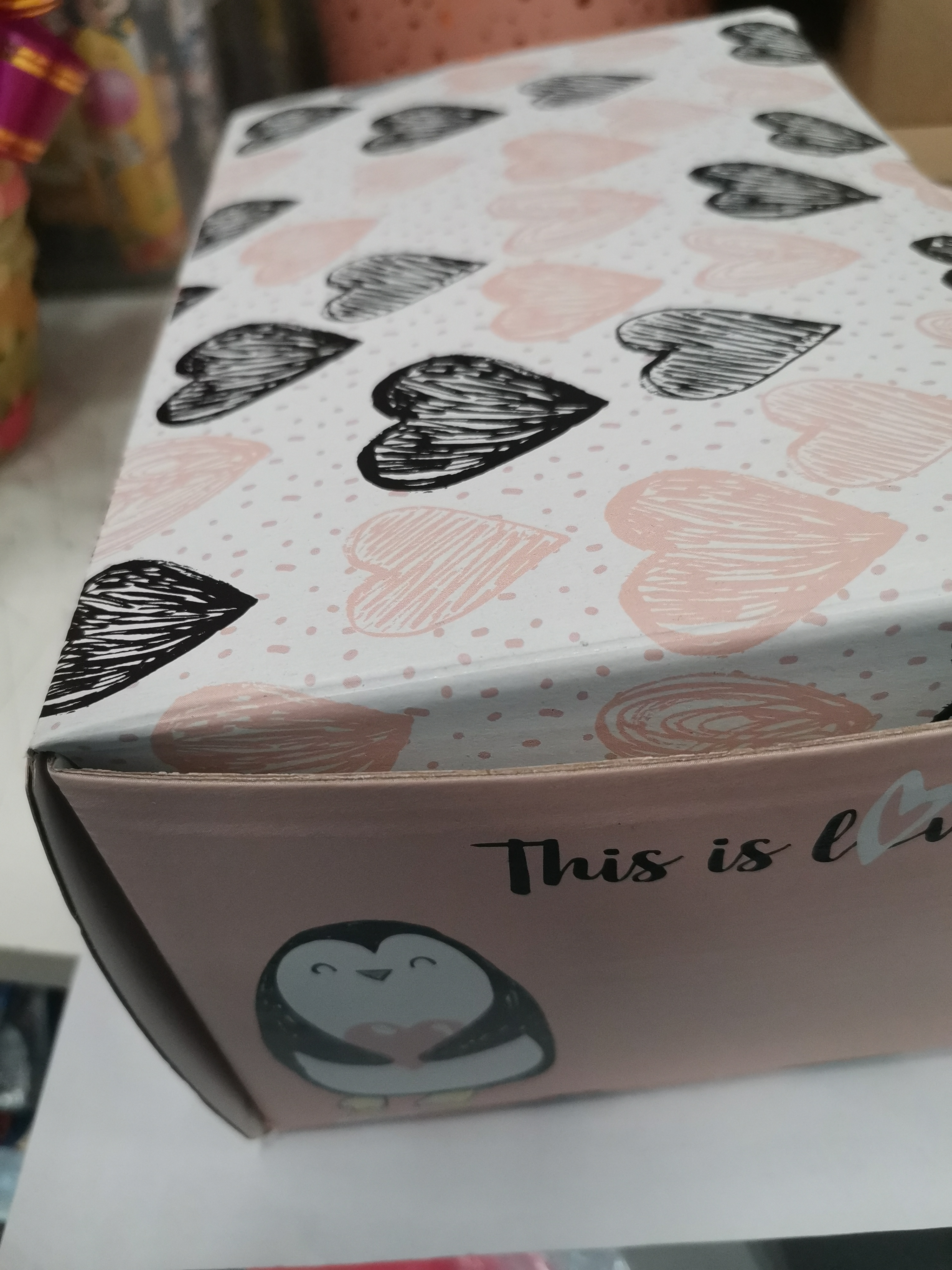 Фотография покупателя товара Коробка‒пенал, упаковка подарочная, «This is love», 22 х 15 х 10 см