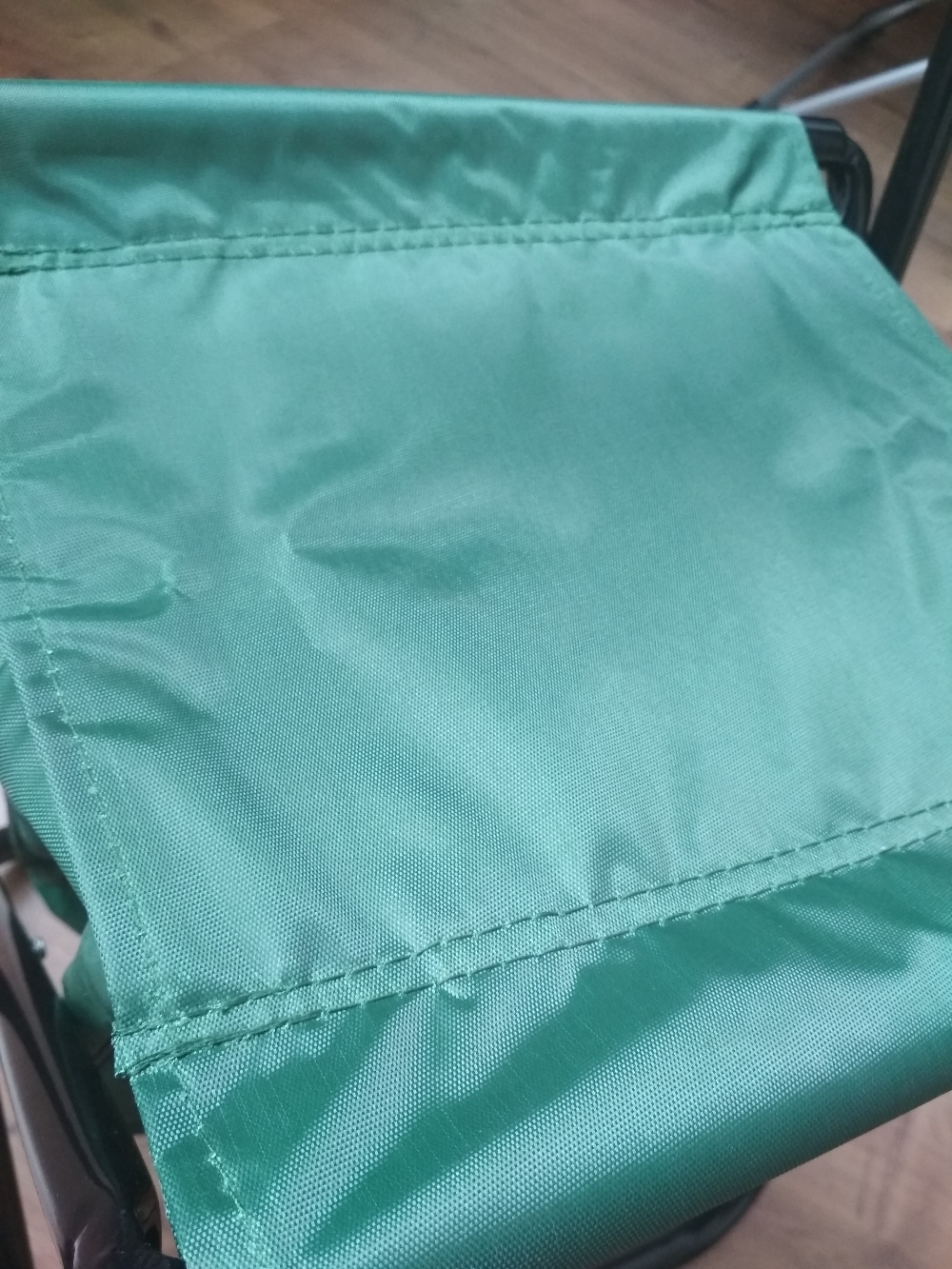 Фотография покупателя товара Стул туристический Maclay, с сумкой, р. 24х26х60 см, до 60 кг, цвет зелёный - Фото 5