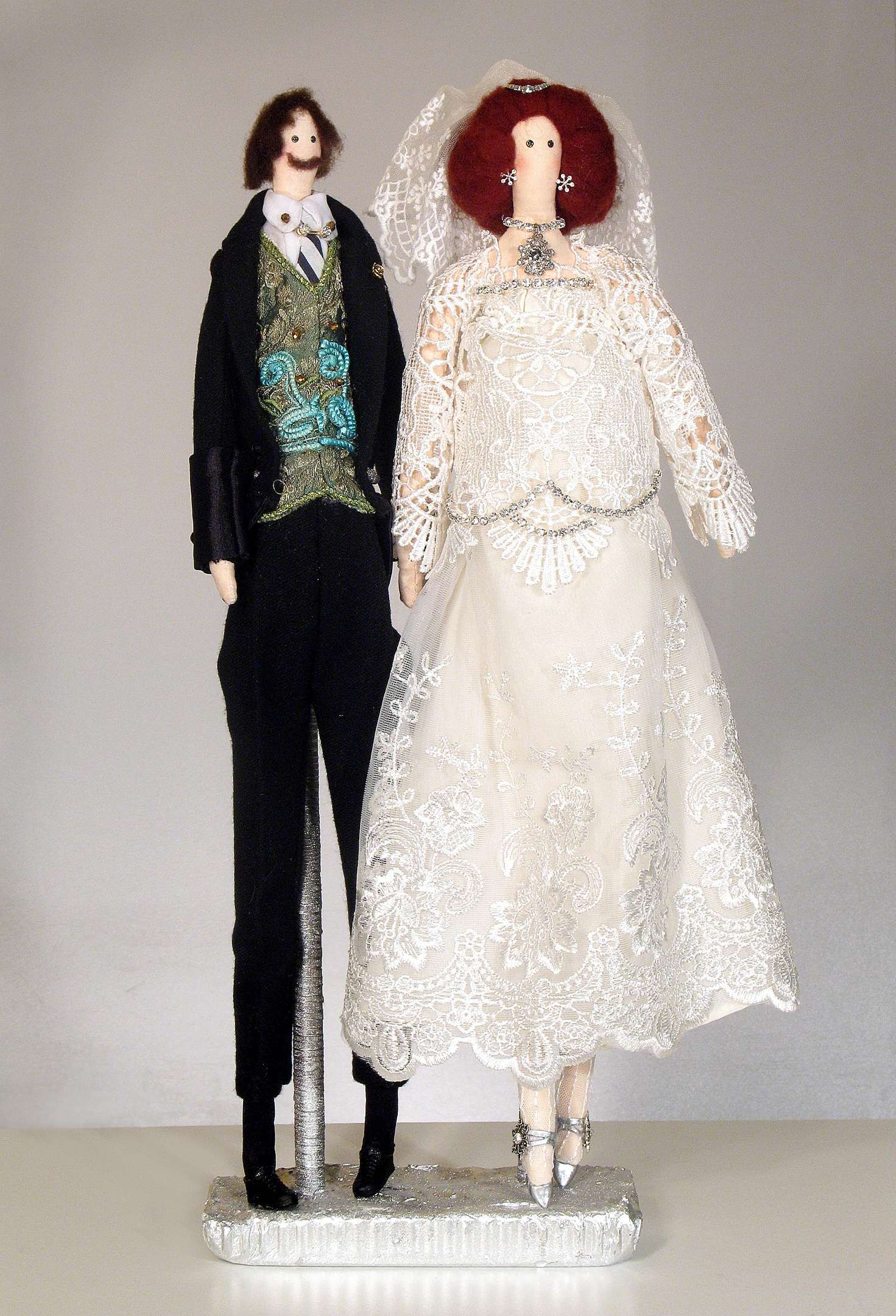 Фотография покупателя товара Свадебные куклы Mr&Mrs, набор для шитья, 18 × 22 × 3.6 см - Фото 10