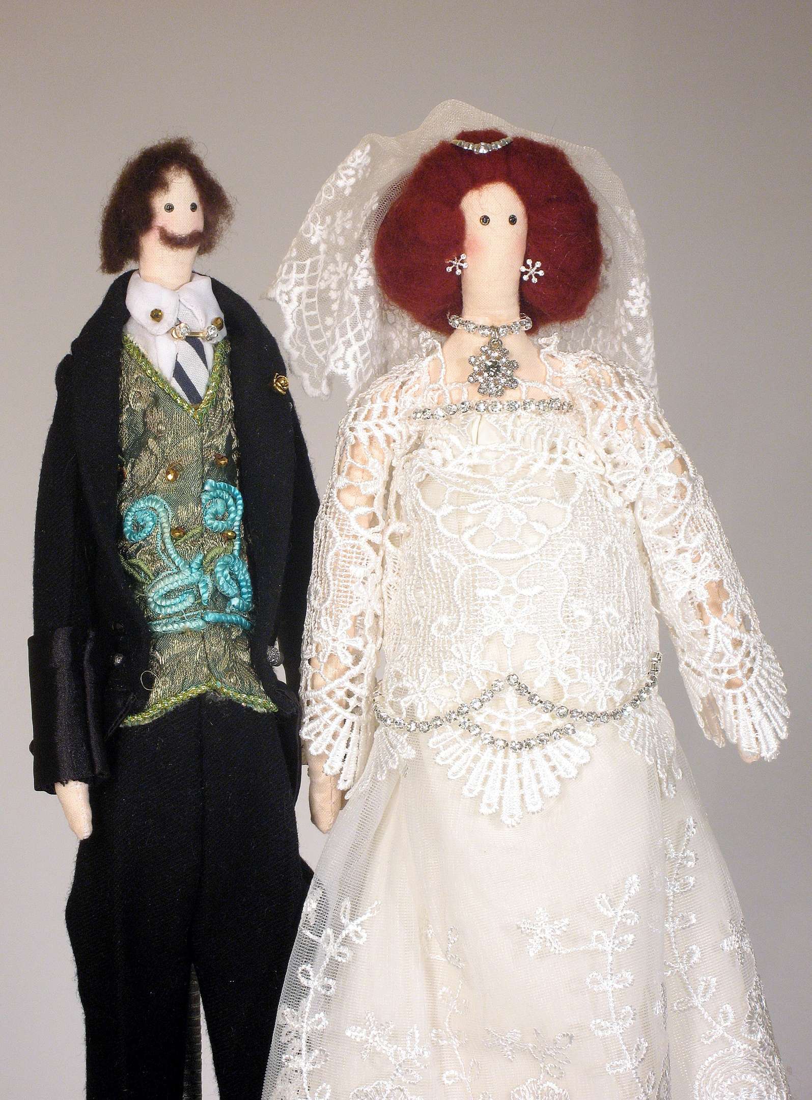 Фотография покупателя товара Свадебные куклы Mr&Mrs, набор для шитья, 18 × 22 × 3.6 см - Фото 11