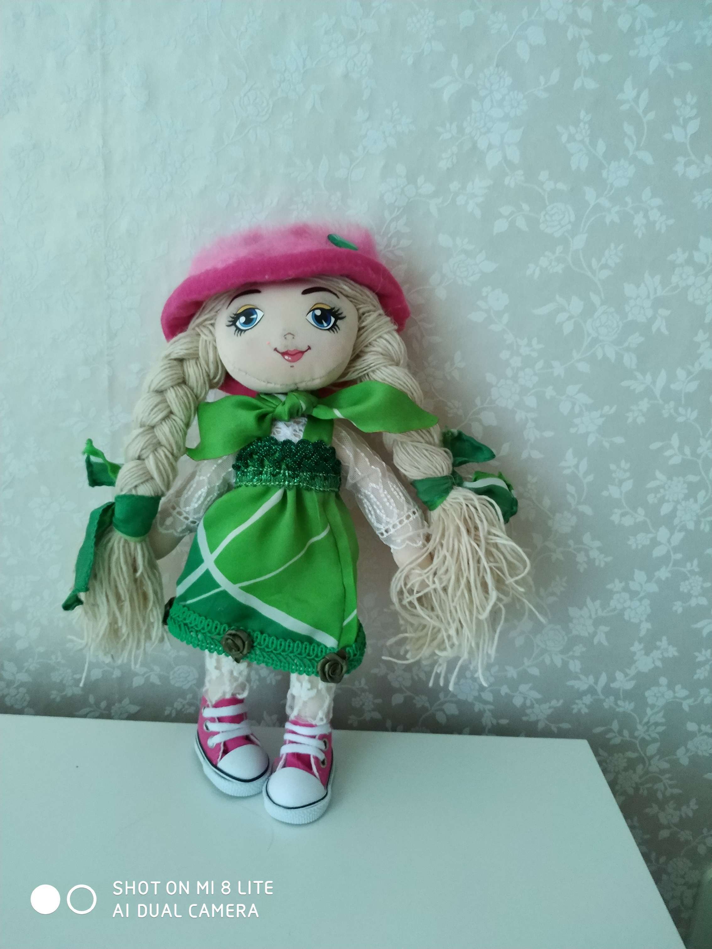 Фотография покупателя товара Термонаклейка для декорирования текстильных изделий «Кукла Маша», 6,5×6,3 см - Фото 3