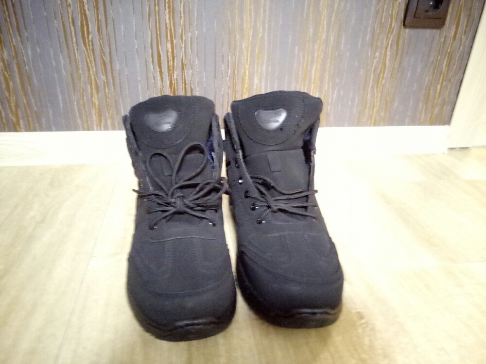 Фотография покупателя товара Ботинки мужские Ex-Tim, цвет чёрный, размер 42 - Фото 3