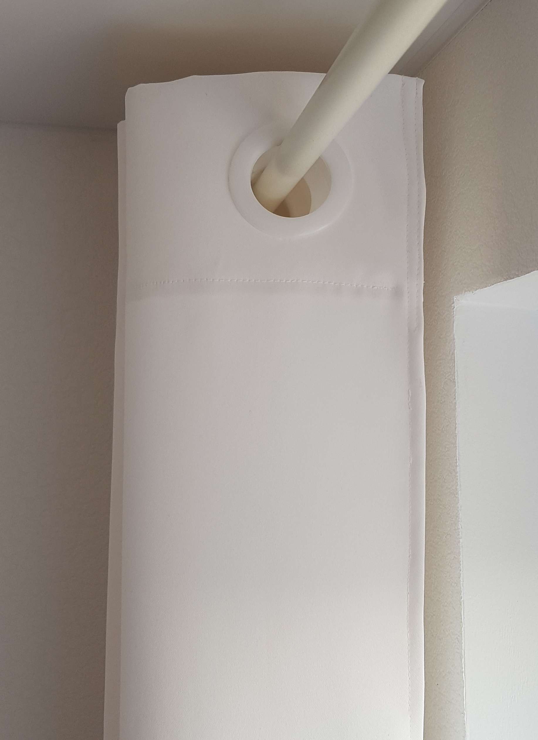 Фотография покупателя товара Люверсы для штор, d = 4/6,5 см, 10 шт, цвет белый - Фото 8