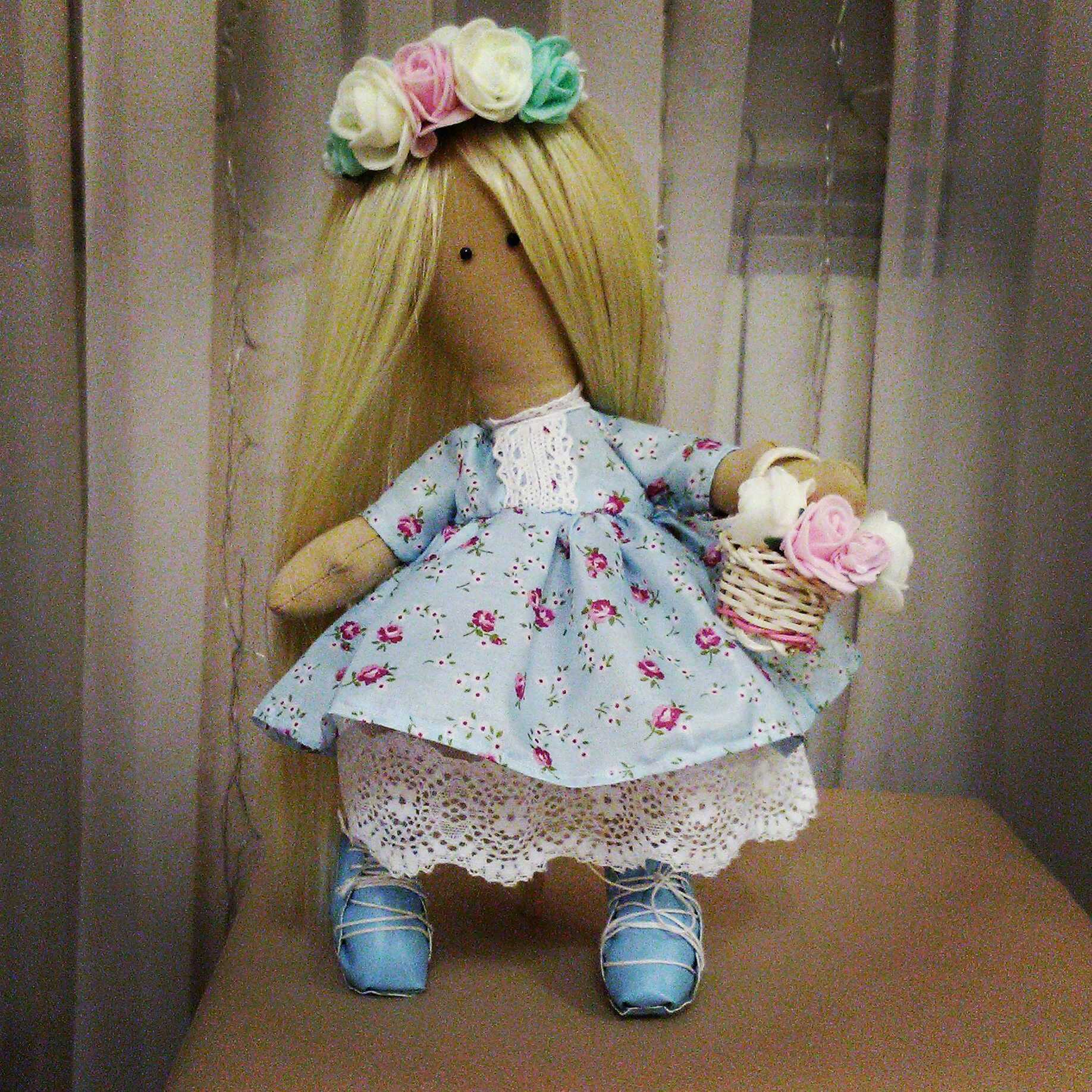 Фотография покупателя товара Набор для шитья. Интерьерная кукла «Майя», 30 см - Фото 2
