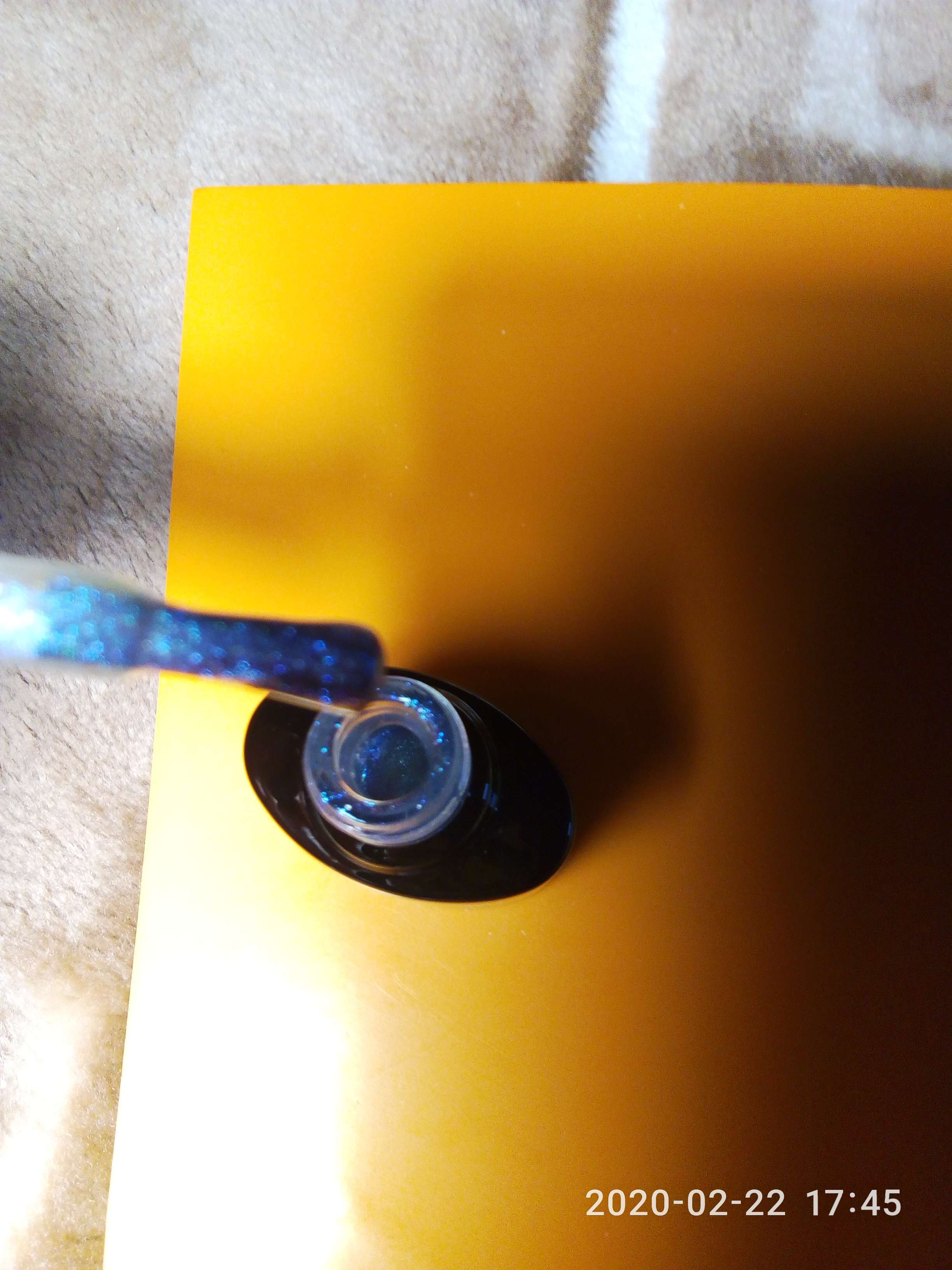 Фотография покупателя товара Гель-лак для ногтей "Хамелеон", трёхфазный LED/UV, для чёрной основы, 10мл, цвет 016 коричневый - Фото 5