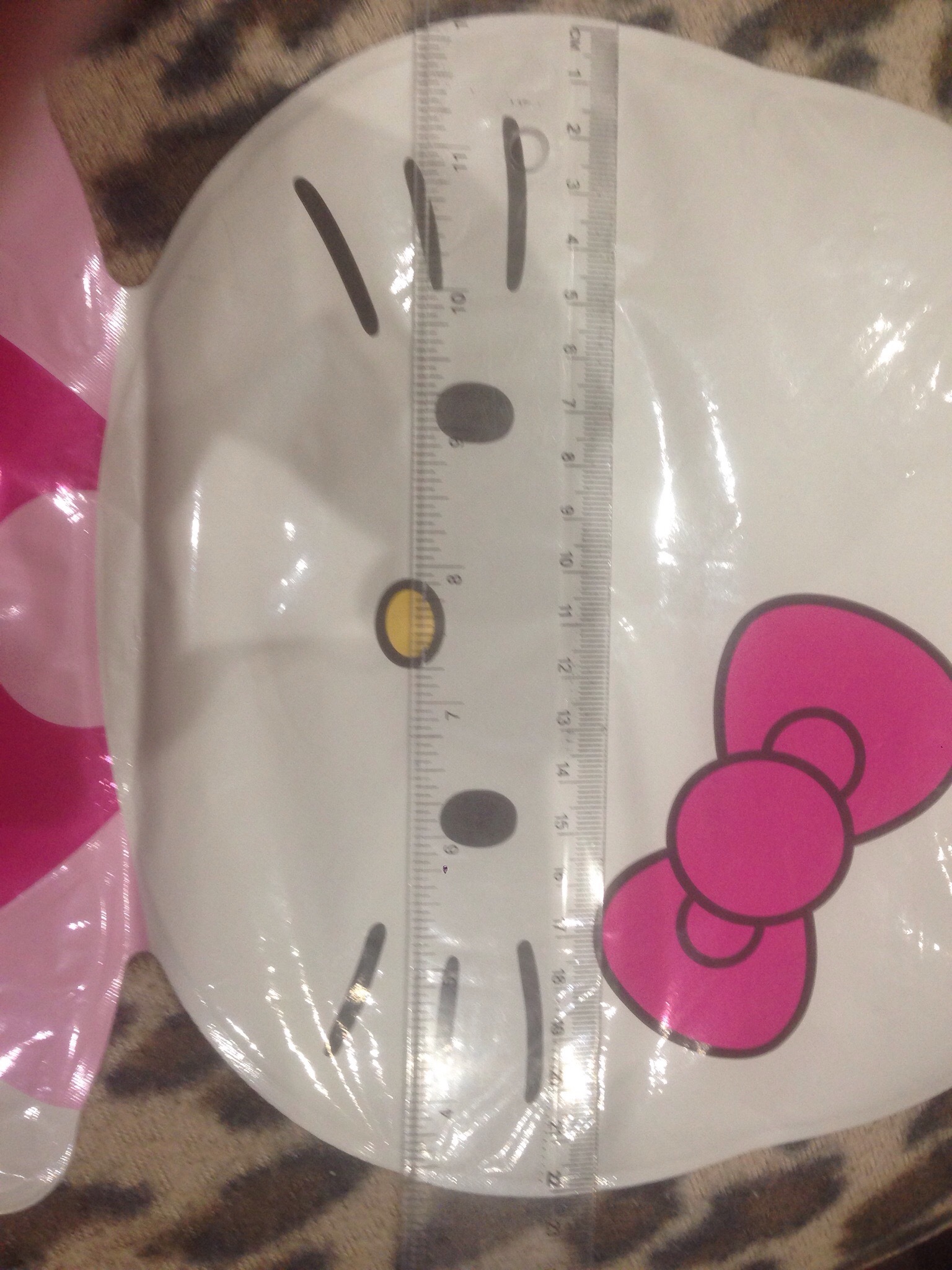 Фотография покупателя товара Шар фольгированный 12" Hello Kitty для палочки