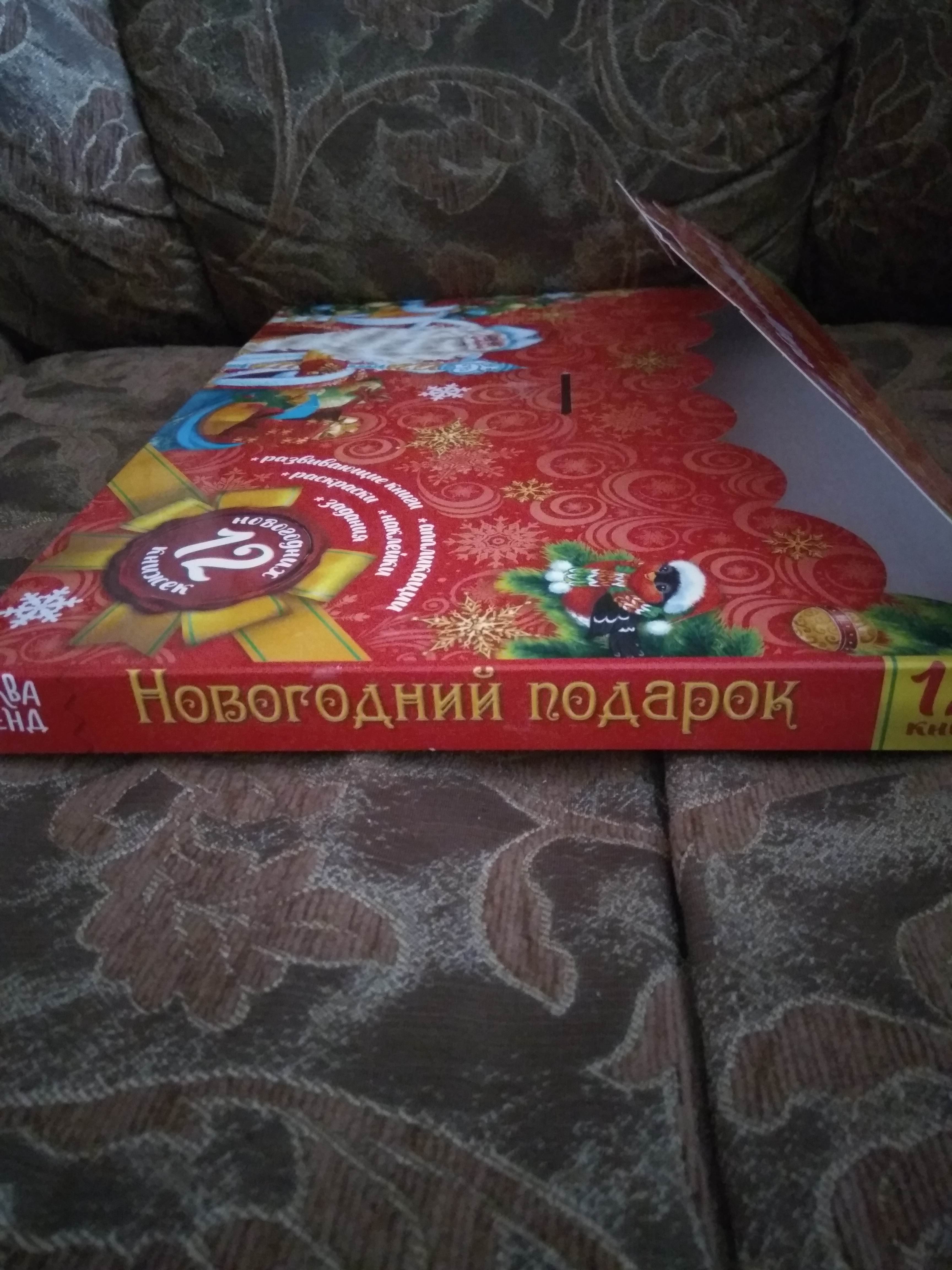 Фотография покупателя товара Новогодний набор 2022 «Буква-Ленд», 12 книг в подарочной коробке - Фото 541