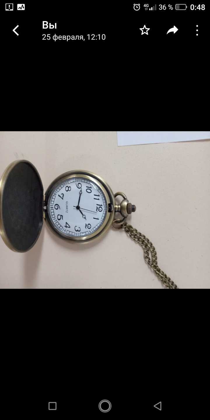 Фотография покупателя товара Карманные кварцевые часы «Санкт-Петербург», на цепочке 80 см - Фото 4
