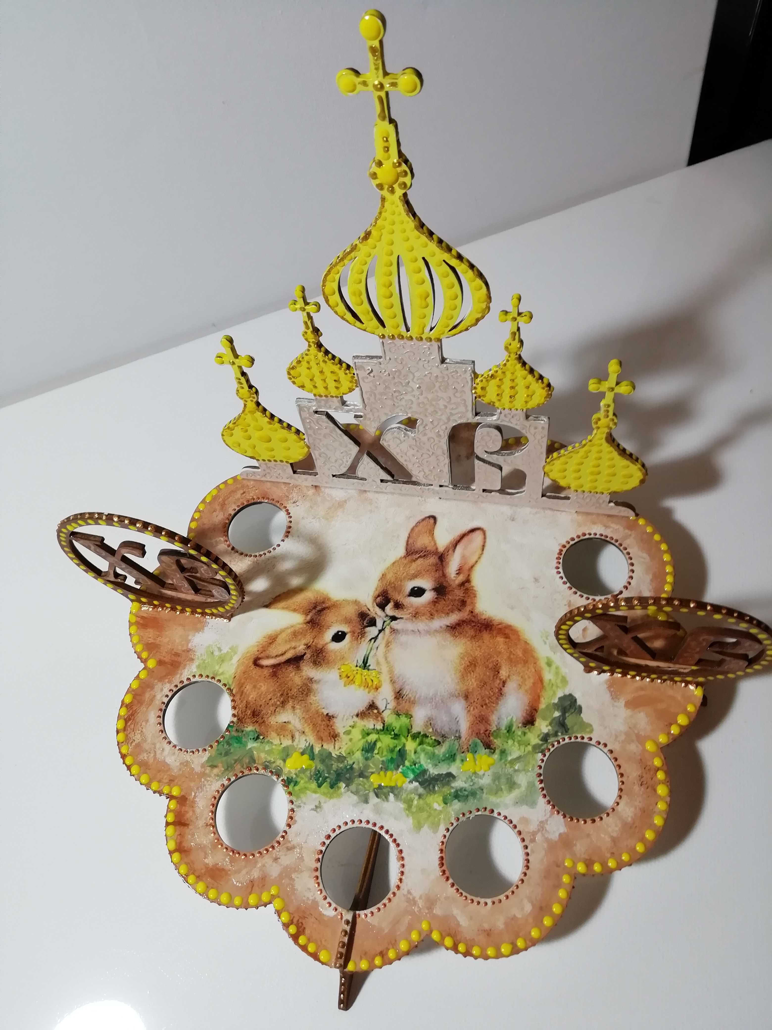 Фотография покупателя товара Заготовка пасхальная подставка для яиц "Храм" - Фото 5