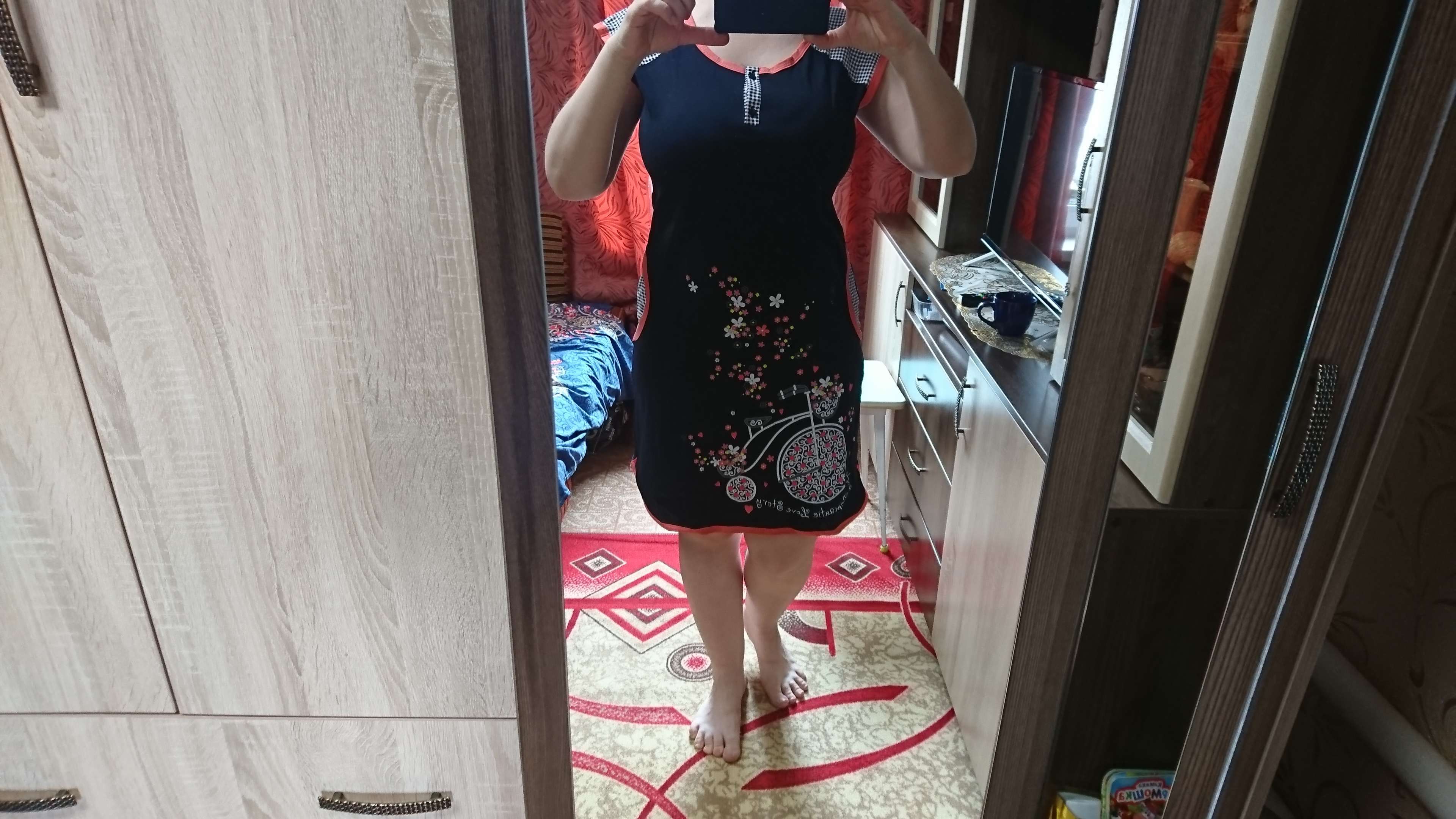Фотография покупателя товара Платье женское, цвет МИКС, размер 50