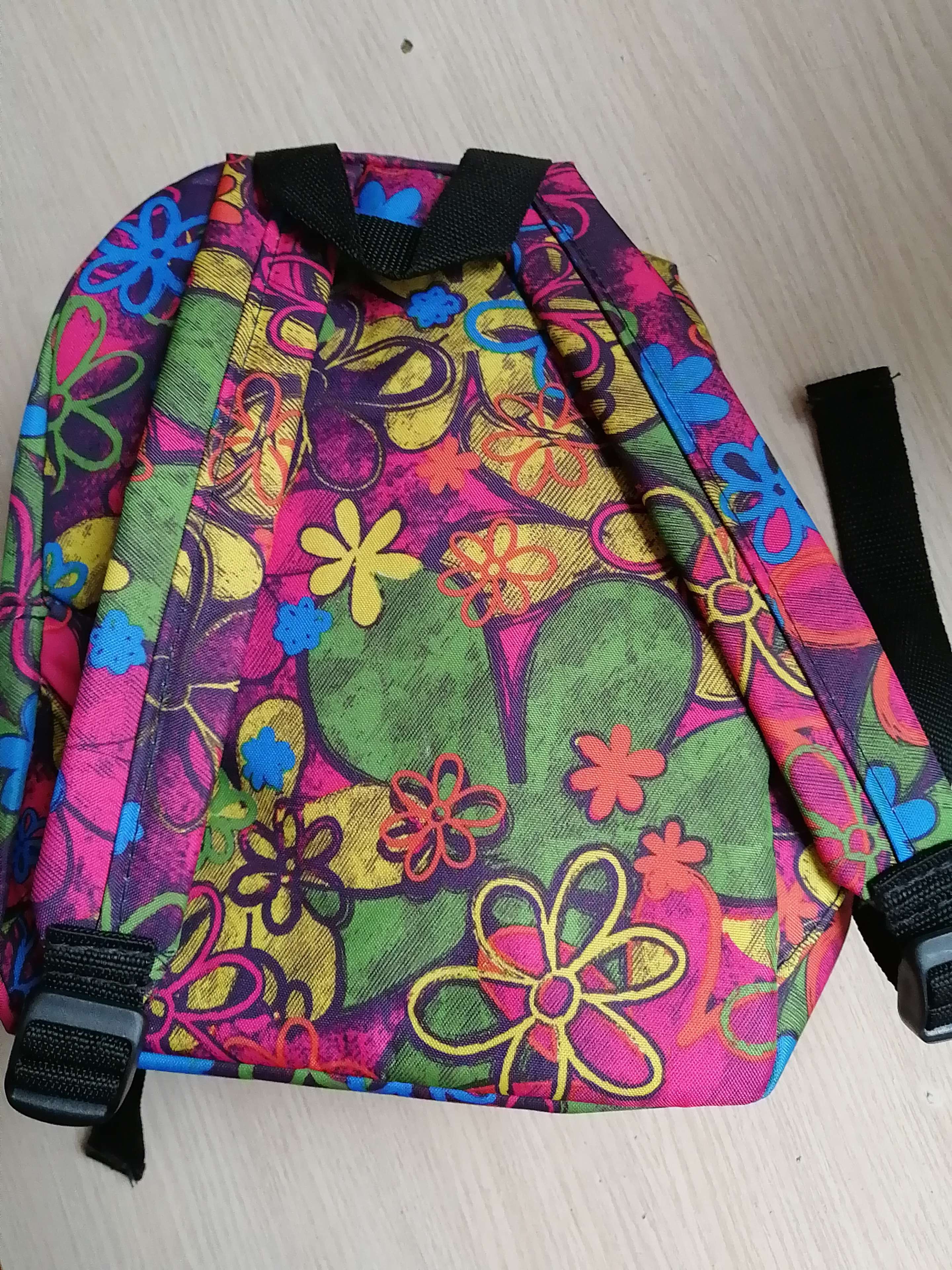 Фотография покупателя товара Рюкзак детский, отдел на молнии, наружный карман, цвет разноцветный