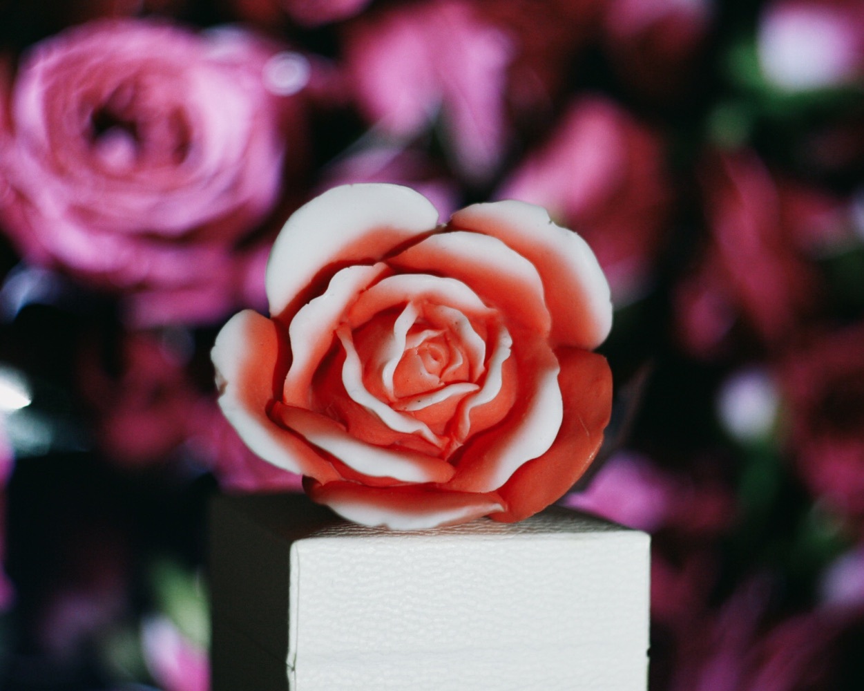 Фотография покупателя товара Силиконовая форма для мыла "Роза свадебная"