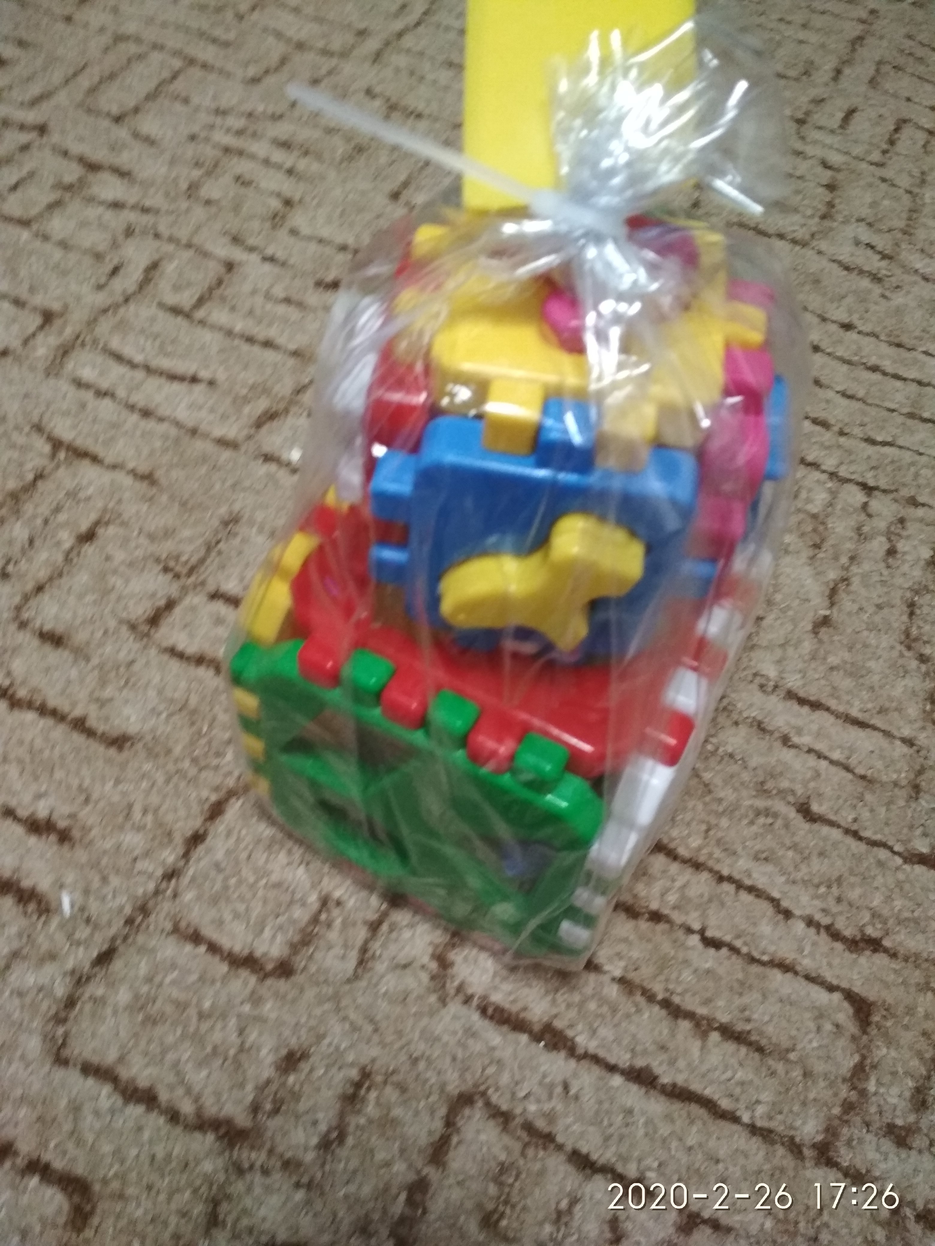 Фотография покупателя товара Развивающая игрушка-куб «Умный малыш 1+1», 36 элементов, МИКС - Фото 1