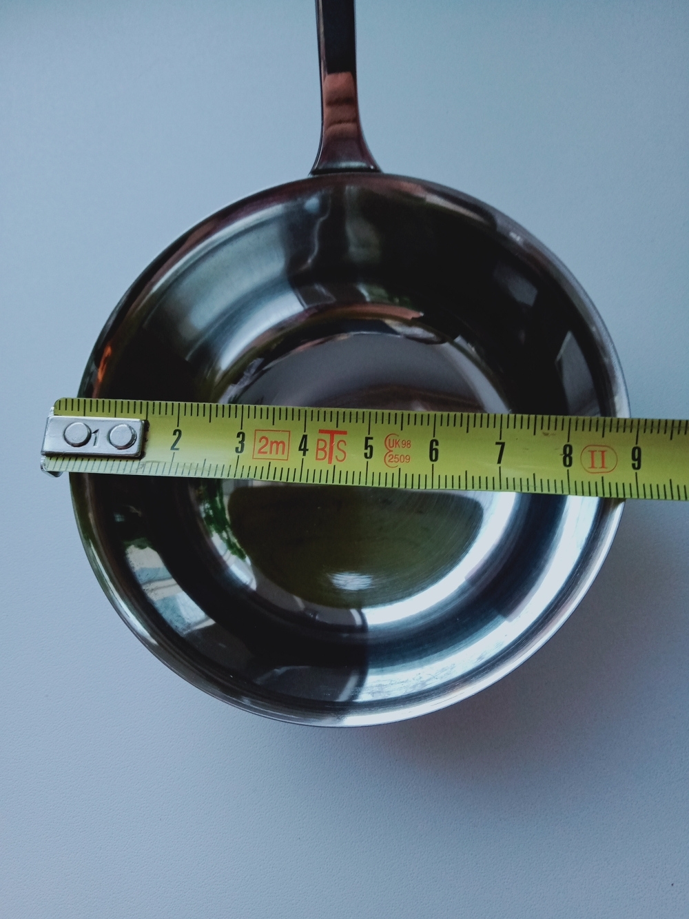 Фотография покупателя товара Ложка разливательная малая «Уралочка», длина ручки=21,5 см, толщина 2 мм (М13)