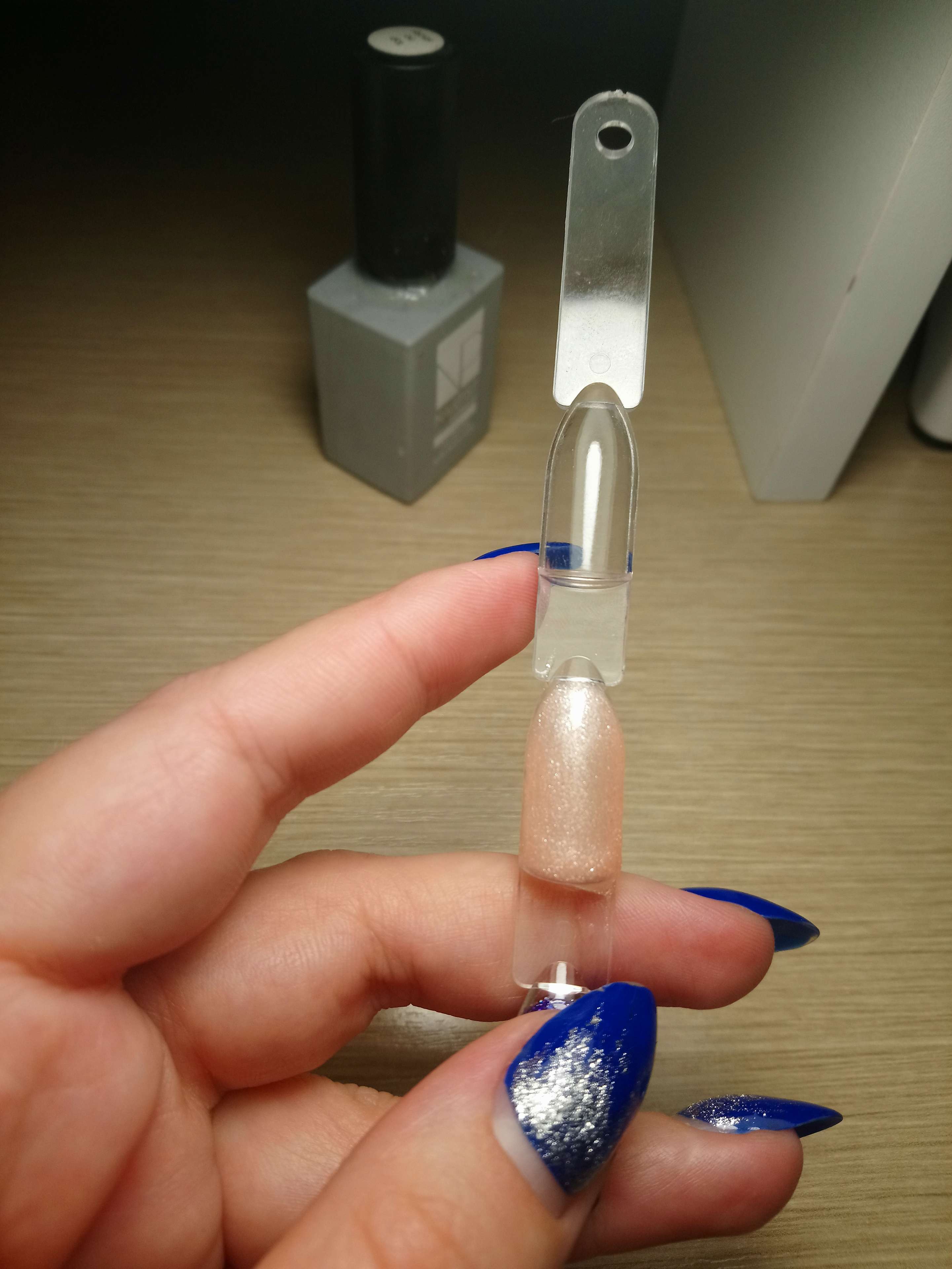 Фотография покупателя товара Гель-лак для ногтей, 5284-405, трёхфазный, LED/UV, 10мл, цвет 5284-405 светло-бежевый блёстки - Фото 21