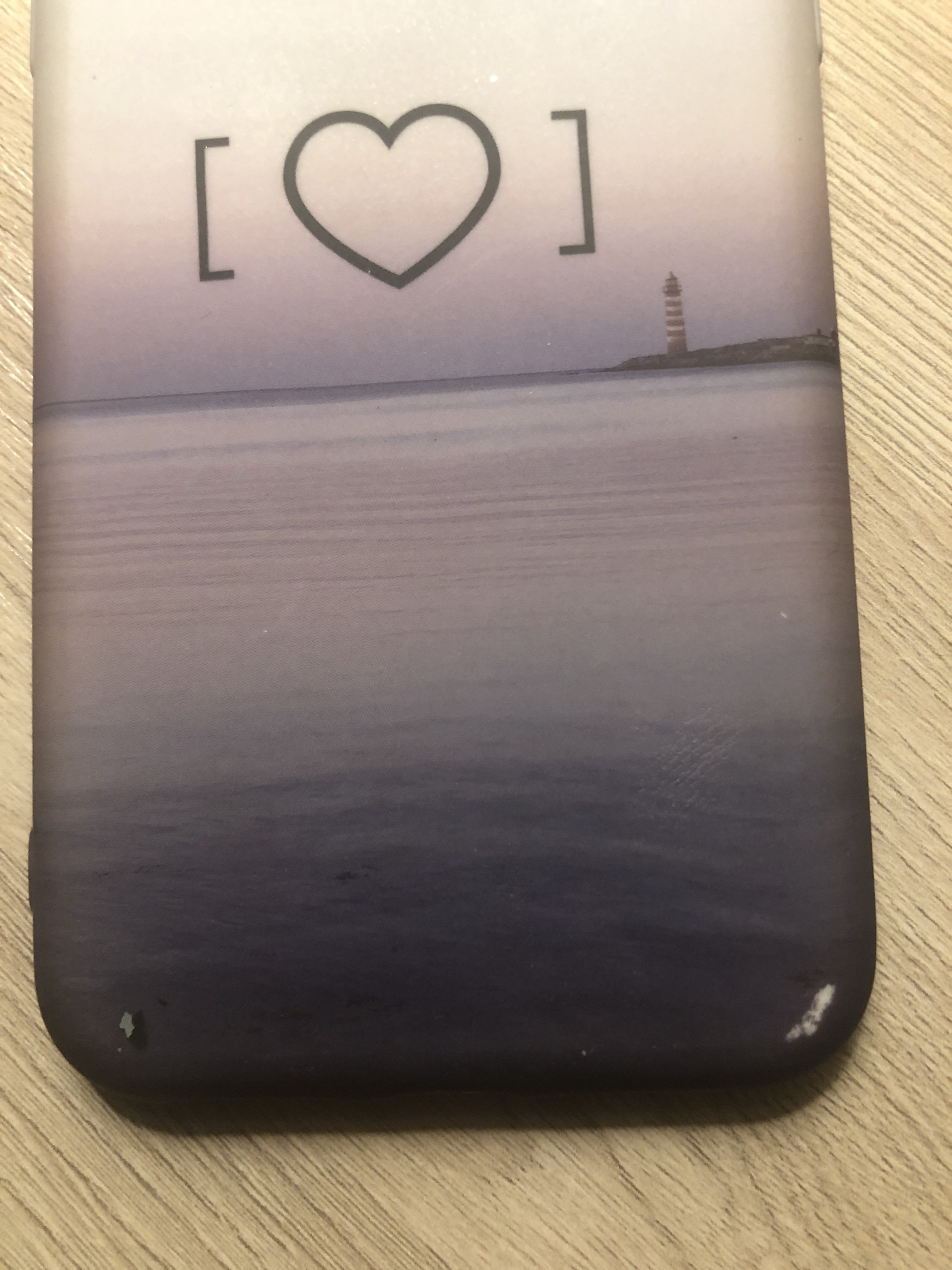 Фотография покупателя товара Чехол для телефона iPhone X/XS «Любовь‒это маяк» soft touch, 14.5 × 7 см - Фото 1