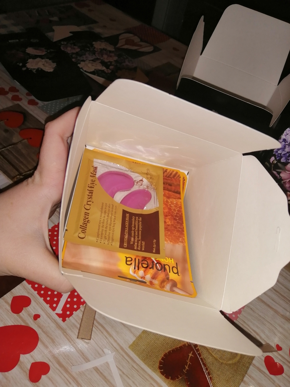 Фотография покупателя товара Коробка подарочная складная, упаковка, «Present», 12 х 12 х 12 см