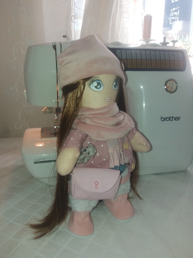 Фотография покупателя товара Набор для шитья. Интерьерная кукла «Нэтти», 30 см - Фото 23