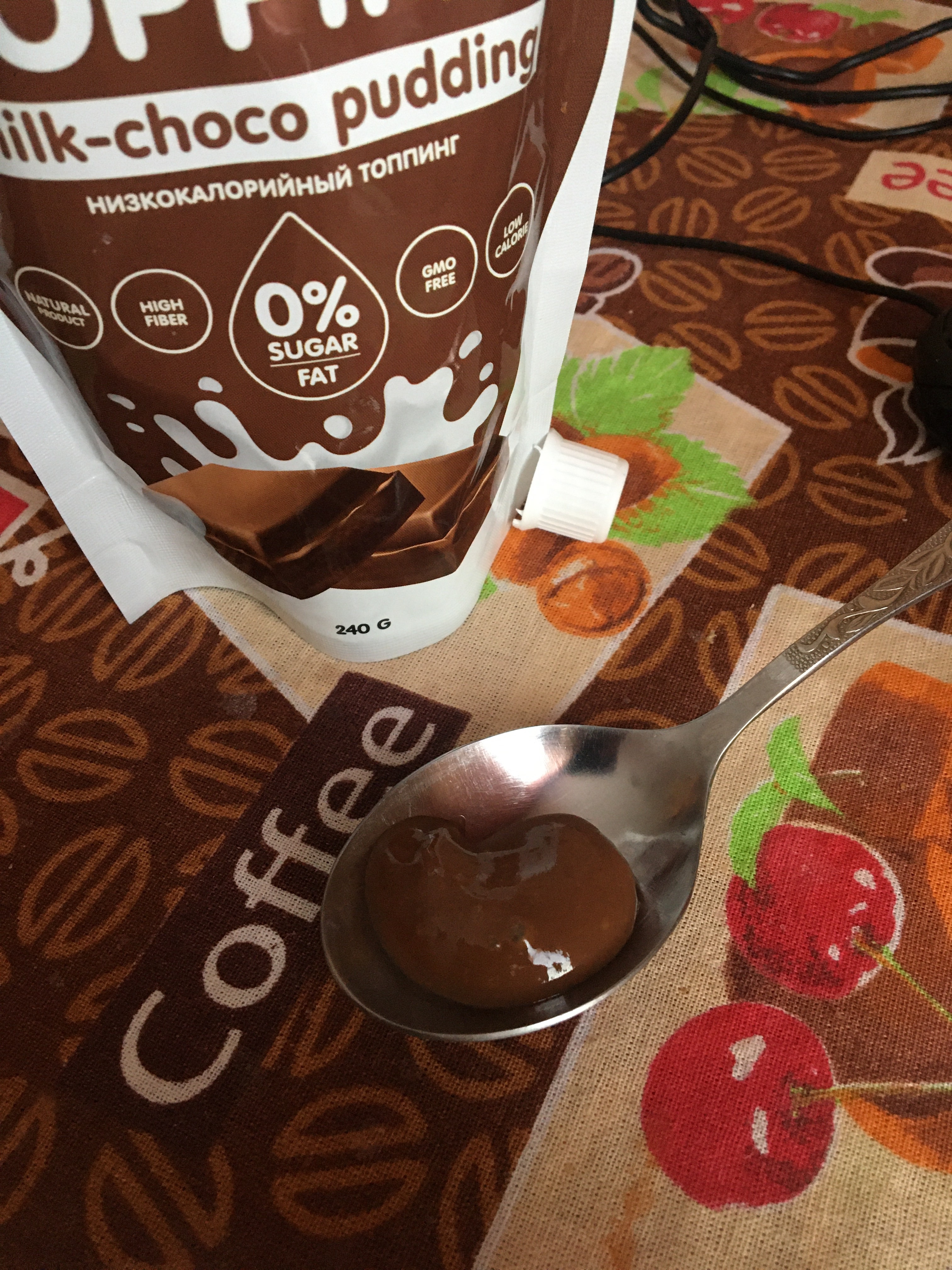 Фотография покупателя товара Топпинг Bombbar, молочно-шоколадный пудинг, спортивное питание, 240 г - Фото 3