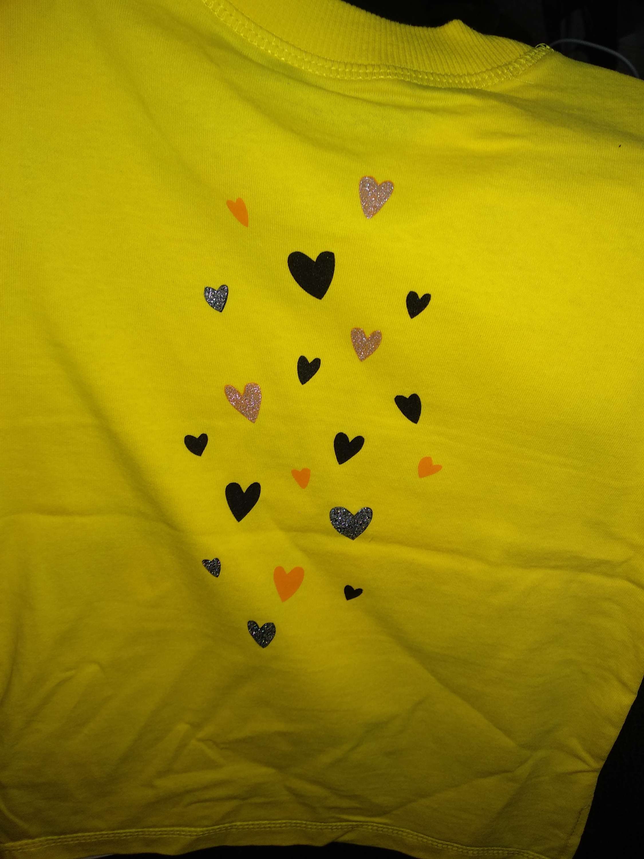Фотография покупателя товара Лонгслив для девочки, цвет жёлтый, рост 104 см (56)