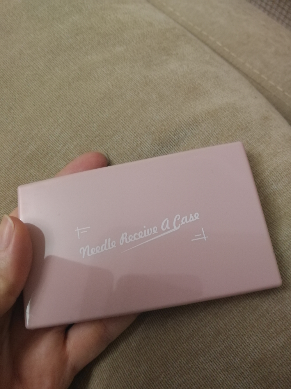 Фотография покупателя товара Игольница магнитная, 11 × 6,5 см, цвет светло-розовый - Фото 15