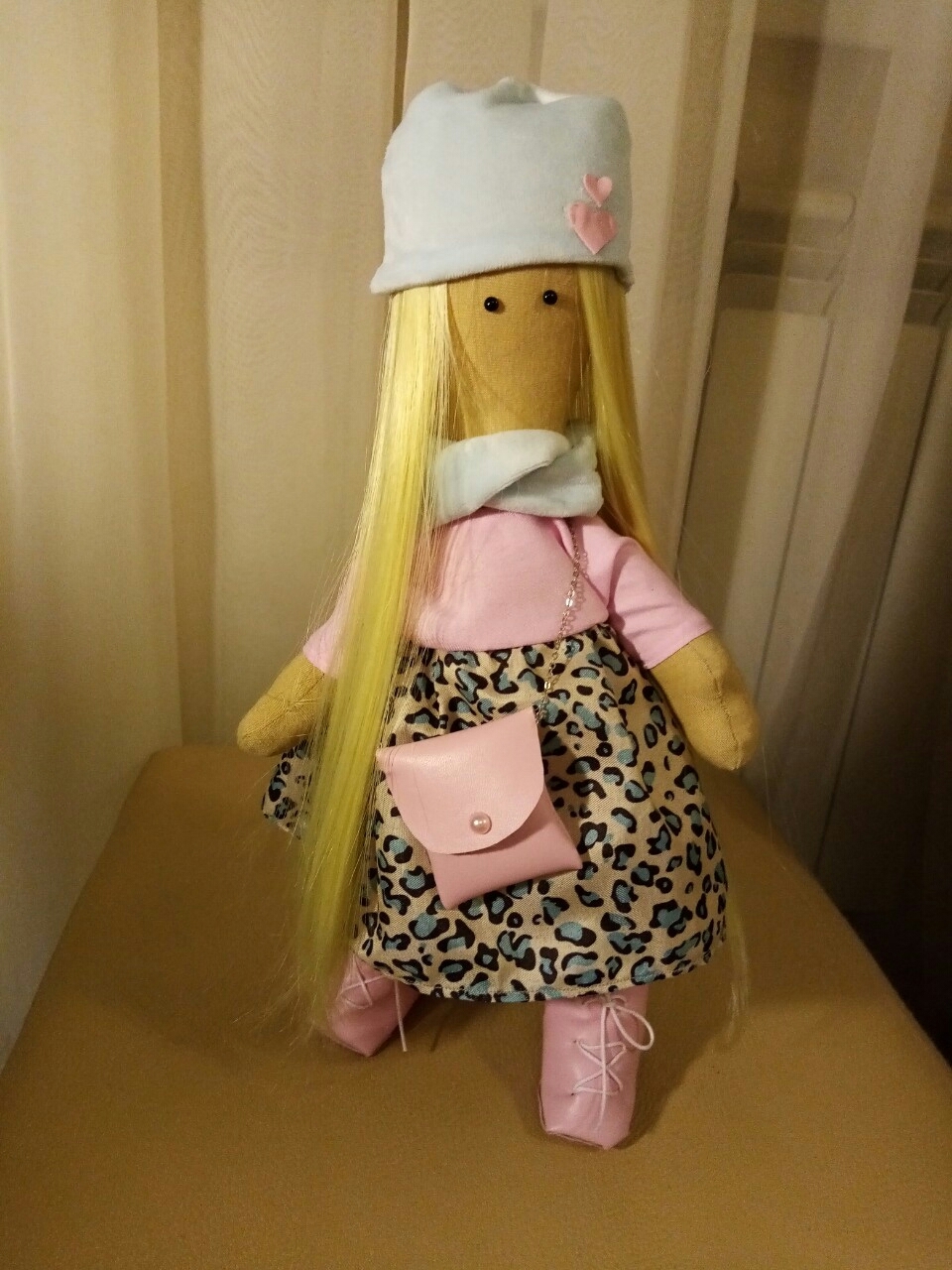 Фотография покупателя товара Набор для шитья. Интерьерная кукла «Фиджи», 29 см - Фото 4