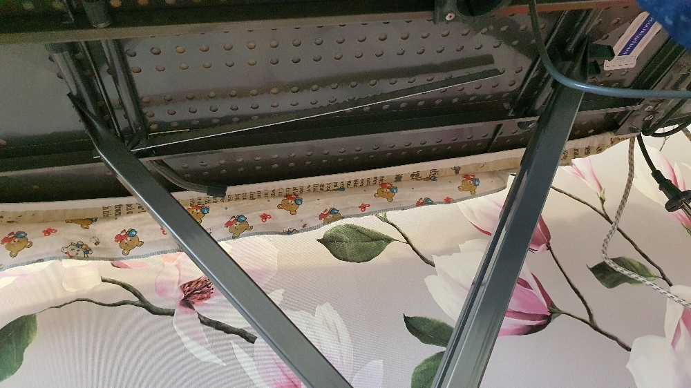Фотография покупателя товара Доска гладильная Nika, 122×40 см, регулируемая высота до 90 см, микс - Фото 12