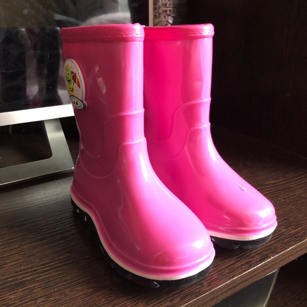Фотография покупателя товара Сапоги детские, цвет розовый, размер 26