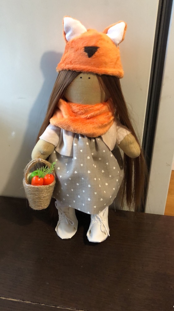 Фотография покупателя товара Набор для шитья. Интерьерная кукла «Алиса», 30 см - Фото 5
