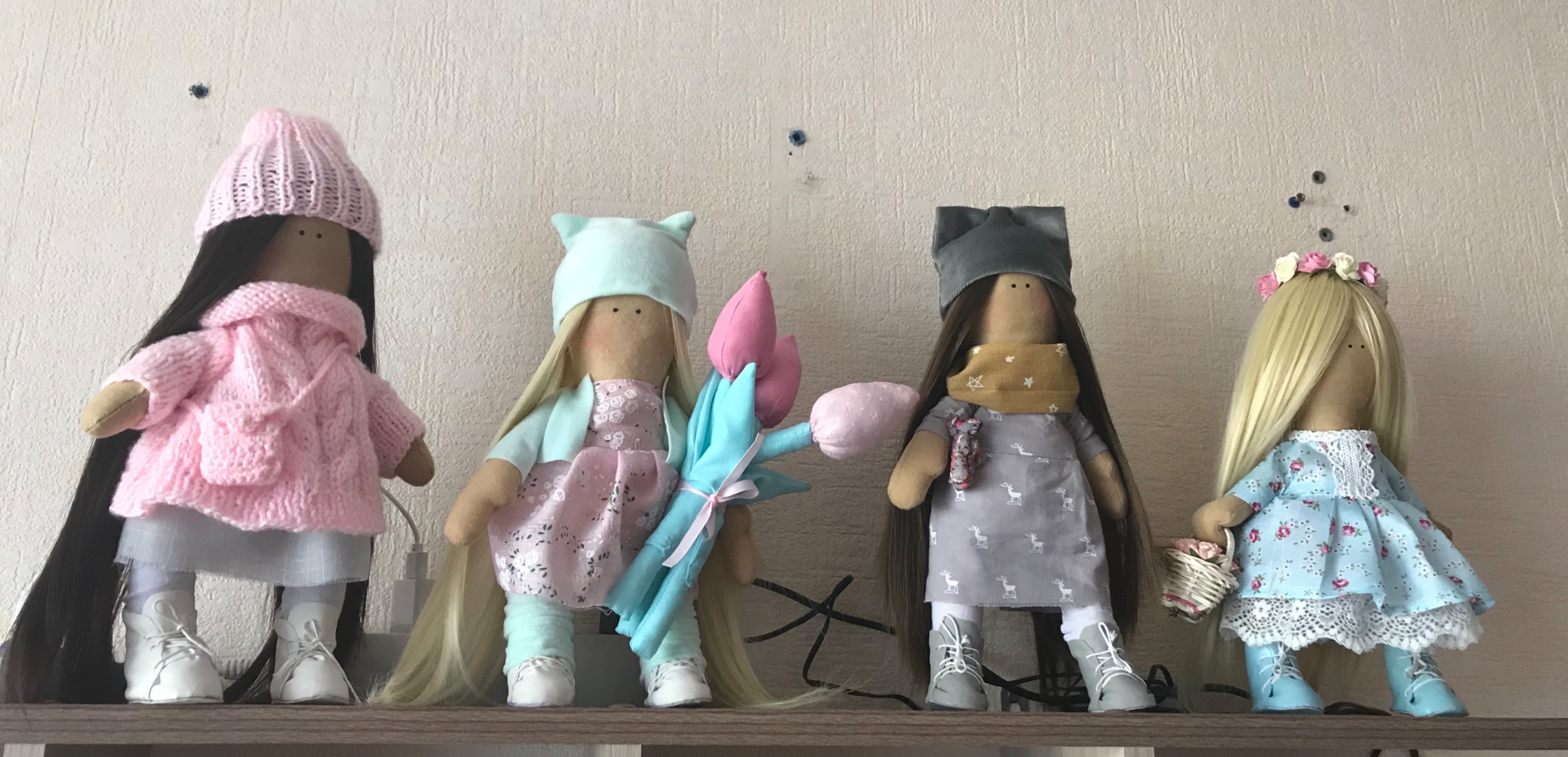 Фотография покупателя товара Набор для шитья. Интерьерная кукла «Марта», 30 см - Фото 4