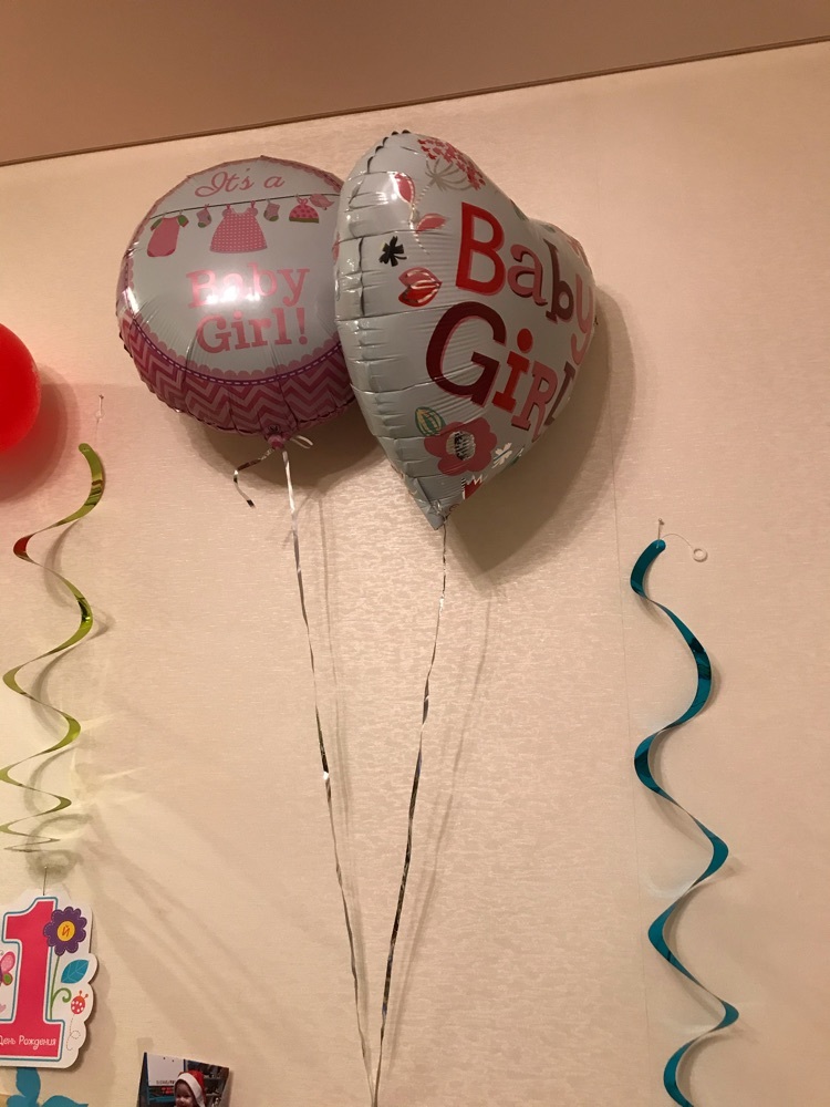 Фотография покупателя товара Букет из шаров "Первый день рождения малыша", фольга, набор 5 шт. - Фото 6